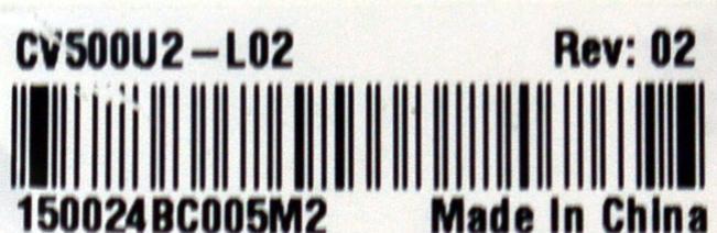 MAIN ORIGINAL PARA TV TCL 4K UHD HDR ROKU TV / NUMERO DE PARTE  G0301-000463 / G0102-000304 / 40-MR27T1-MAC2HG / MR27T1 / G0301-000463-Z00 / G0301-000463-Z0S / V8-MR27K01-LF / PANEL LVU500NDAL / CV500U2-L02 REV:02 / BOARD CV500U2-L02-XR-1 / MODELO 50S451 - Imagen 2