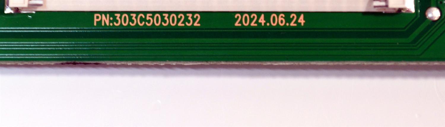 T-CON ORIGINAL PARA TV ONN / NUMERO DE PARTE 513C5030M22 / TV5030-ZC26-01(B) / 303C5030232 / M22/27508-03265 / 2130006640 / PANEL HF500QUB-F20 V2.0 / DISPLAY HF500QUB-F20 REV.2.0 / MODELO 100012585 50" - Imagen 2