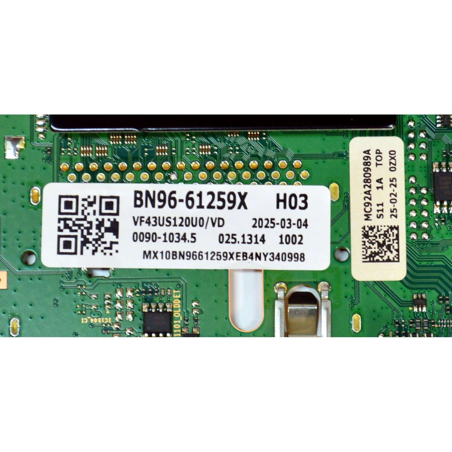 MAIN ORIGINAL PARA TV SAMSUNG 4K UHD HDR / NUMERO DE PARTE BN96-61259X / BN41-03350A / BN41-03350 / KANT_SU2E_FU8 / BN9661259X / BN96-60873A / BN96-60372A / PANEL CY-BF043HGNV3H / DISPLAY V430DJ1-Q01 4E7 / BN96-59942A / MODELO UN43U8000FBXZA DB01 - Imagen 5