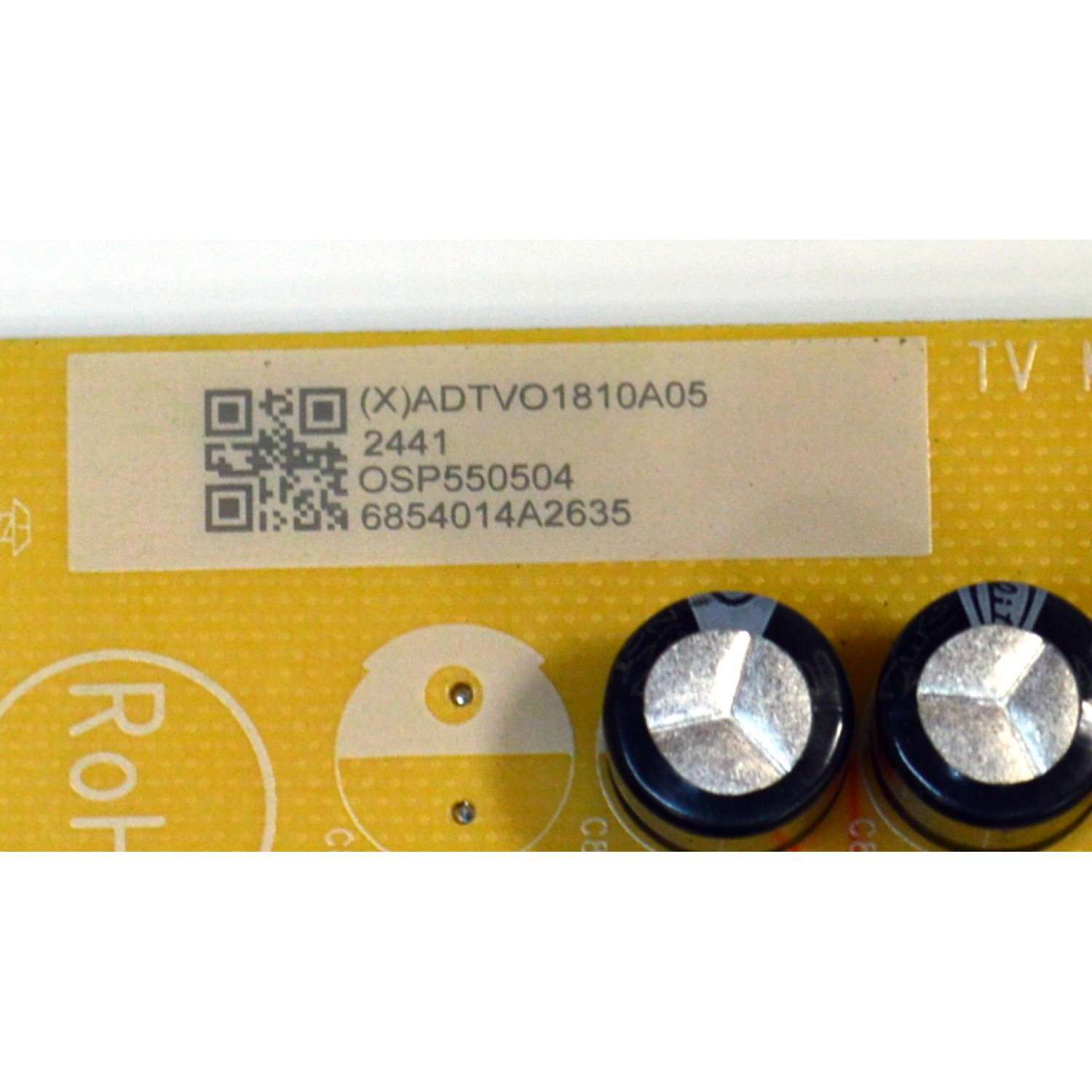 FUENTE DE PODER ORIGINAL PARA TV VIZIO / NUMERO DE PARTE ADTVO1810A05 / 715GD507-P02-000-B03S / (X)ADTVO1810A05 / OSP550504 / A2409279325 / PANEL TPT550WR-QVN10.U REV:SBB0M / DISPLAY T550QVN10.B / MODELO V4K55C-0801 / V4K55C-0801 LTCWV2HA - Imagen 4