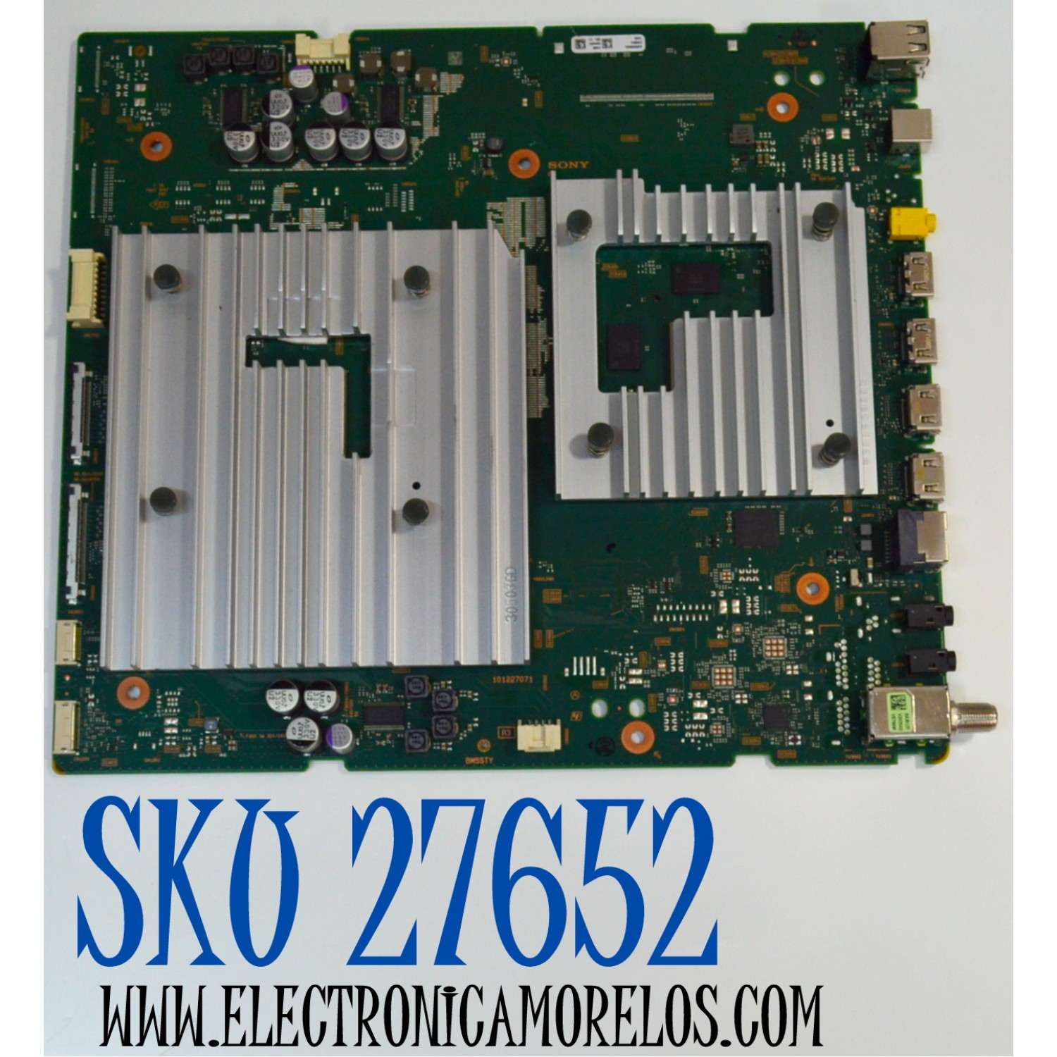 MAIN ORIGINAL PARA TV SONY BRAVIA 4K UHD HDR / NUMERO DE PARTE A5056888A 248 / 101227071 / A-5056-888-A 248 / MODELO XR-77A80CL