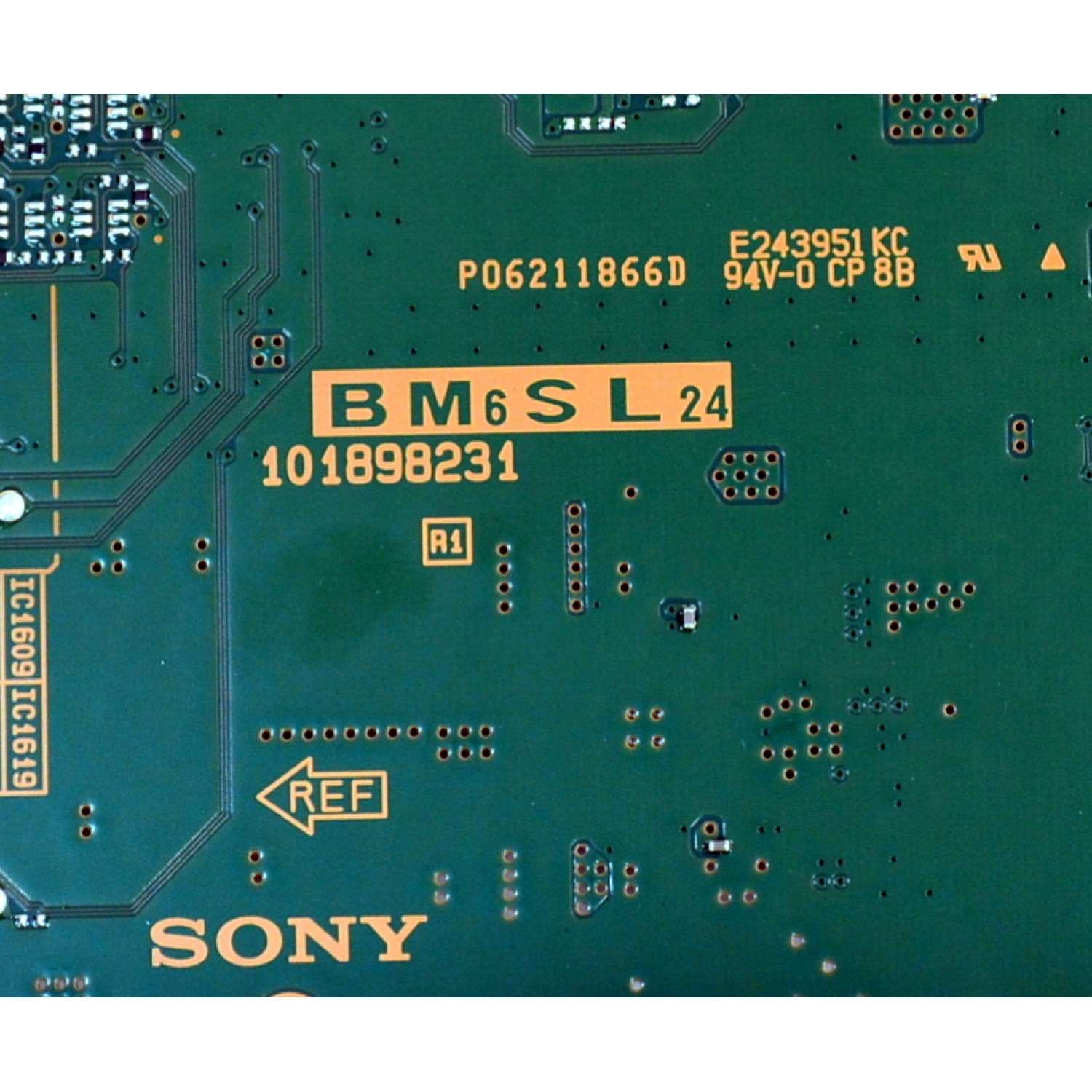 MAIN ORIGINAL PARA TV SONY BRAVIA 4K UHD HDR GOOGLE TV / NUMERO DE PARTE A5067987A 412 / 101898231 / P06211866D / A-5067-987-A 412 / PANEL YDEO065MNS11 / DISPLAY ST6451D07-F V2.1 / MODELO K-65XR70C / K65XR70C - Imagen 3
