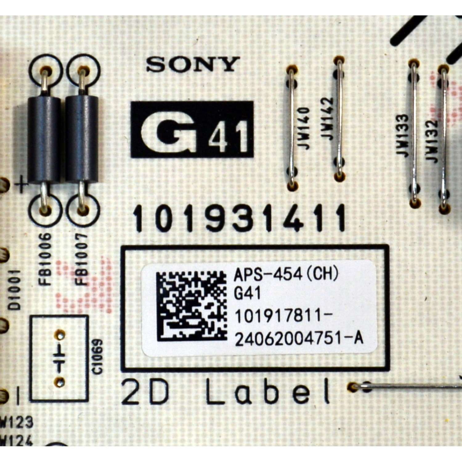 FUENTE DE PODER ORIGINAL PARA TV SONY / NUMERO DE PARTE 101917811 / 101931411 / 101917811-24062004751-A / APS-454 / APS-454 (CH) / PANEL YDEO065MNS11 / DISPLAY ST6451D07-F V2.1 / MODELO K-65XR70C / K65XR70C - Imagen 3