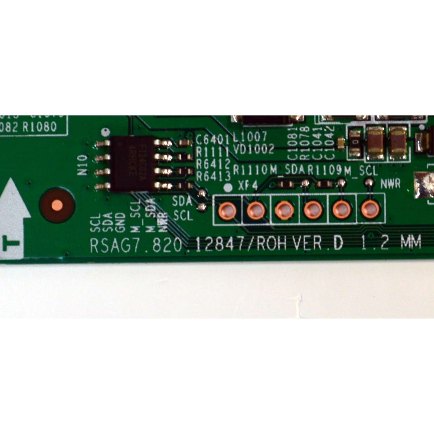 T-CON ORIGINAL PARA TV HISENSE / NUMERO DE PARTE 356267 / RSAG7.820.12847/ROH / TCFZ248WB24B / PANEL HD750H3U73-T0LN / DISPLAY HV750QUB-E94 / MODELO 75U75N - Imagen 2