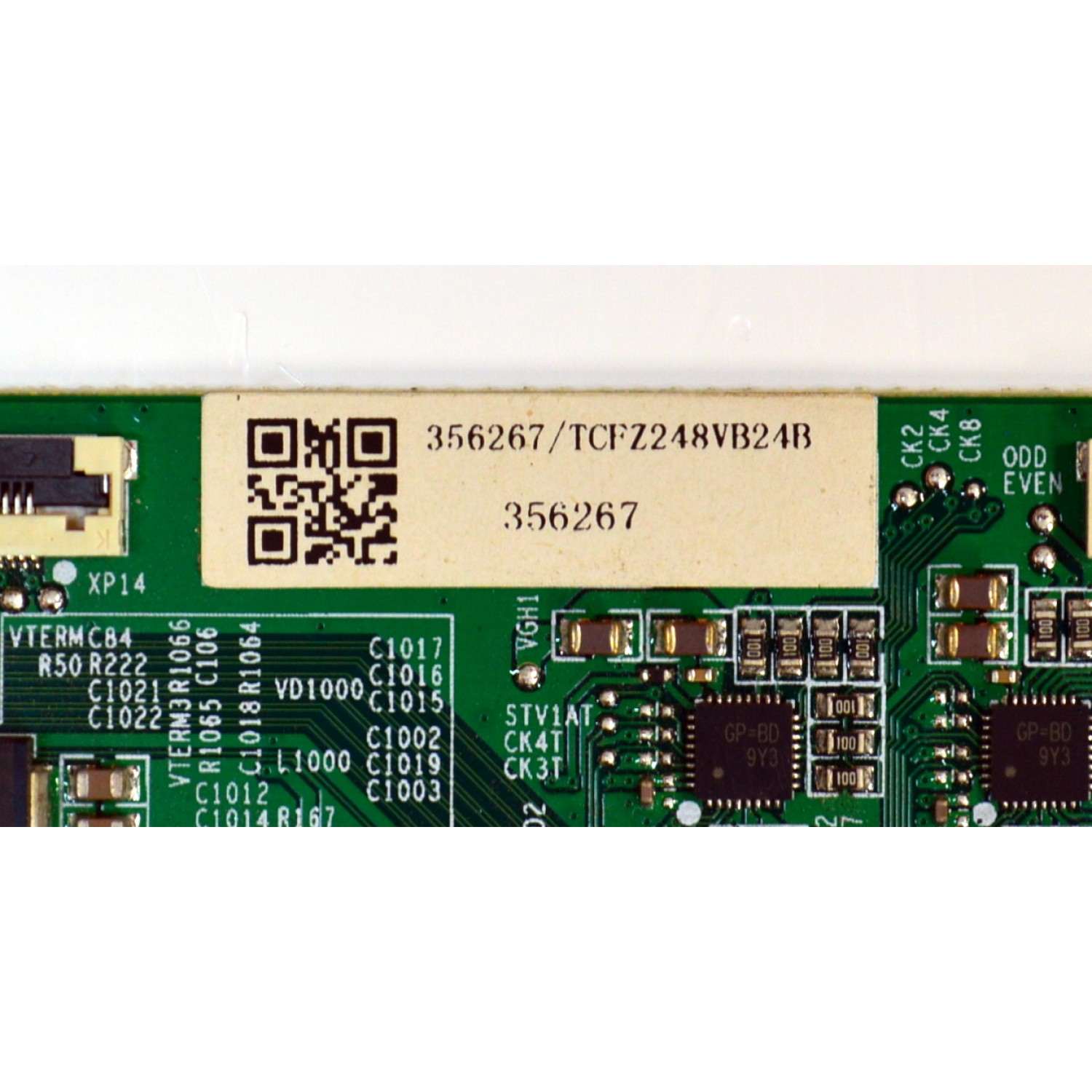 T-CON ORIGINAL PARA TV HISENSE / NUMERO DE PARTE 356267 / RSAG7.820.12847/ROH / TCFZ248WB24B / PANEL HD750H3U73-T0LN / DISPLAY HV750QUB-E94 / MODELO 75U75N - Imagen 3