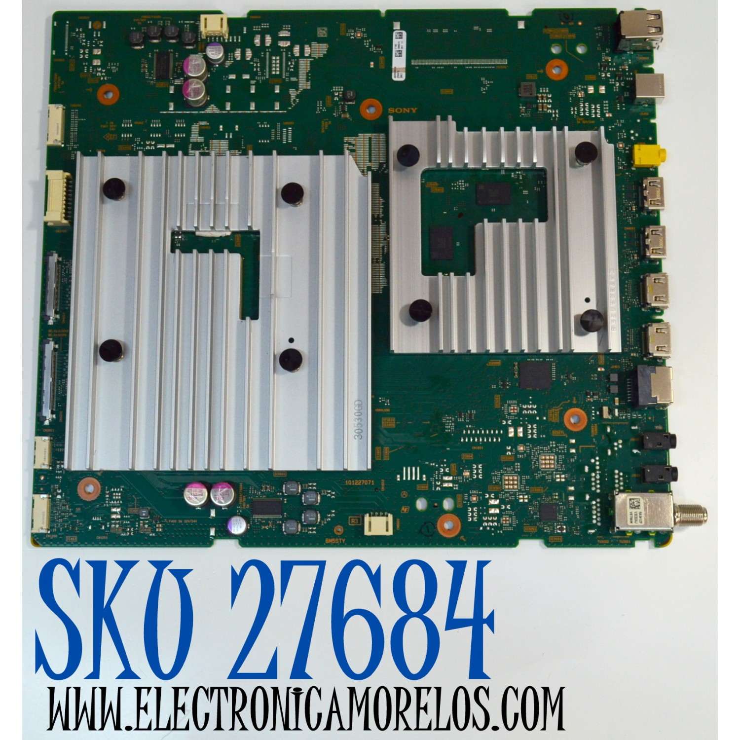 MAIN ORIGINAL PARA TV SONY BRAVIA 4K UHD HDR GOOGLE TV / NUMERO DE PARTE A5056853A 218 / 101227071 / A-5056-853-A 218 / PANEL YDDM085DGU11 / DISPLAY T850QVN03.K / MODELO XR-85X90CL / XR85X90CL