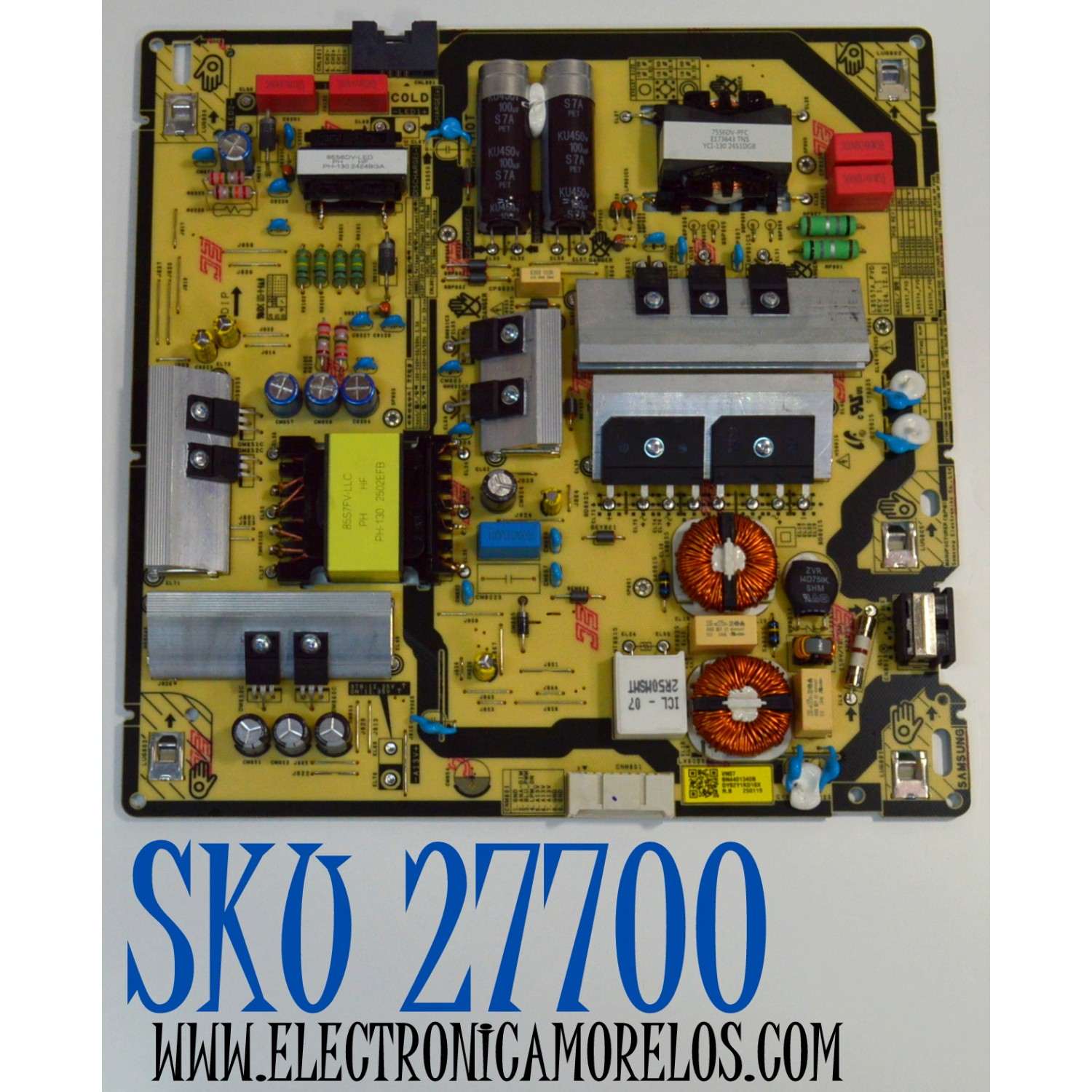 FUENTE DE PODER ORIGINAL PARA TV SAMSUNG / NUMERO DE PARTE BN44-01340B / L85S7A_FVD / BN4401340B / PANEL CY-BF085HGAV3H / DISPLAY T850QVN04.F / BN96-59508A / BOARD 85T14 S0P XC / 85T14 S19 XL / 85T14 S18 XR / MODELO UN85U8000FBXZA AB01