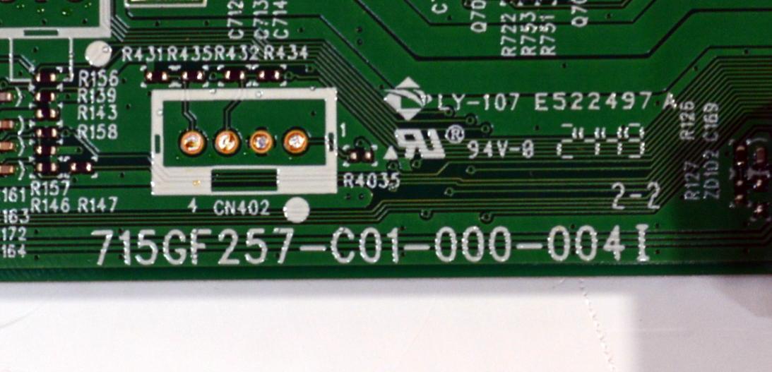 MAIN FUENTE COMBO ORIGINAL PARA TV ONN ROKU / NUMERO DE PARTE XOCB02K034 / 715GF257-C01-000-004I / X0CB02K034 / (X)XOCB02K034010X / T24219-TX / PANEL TPT320B5-XVN02.A / DISPLAY T320XVN02.G / BOARD 32T24 C0T CTRL / MODELO 100012589 32" - Imagen 4