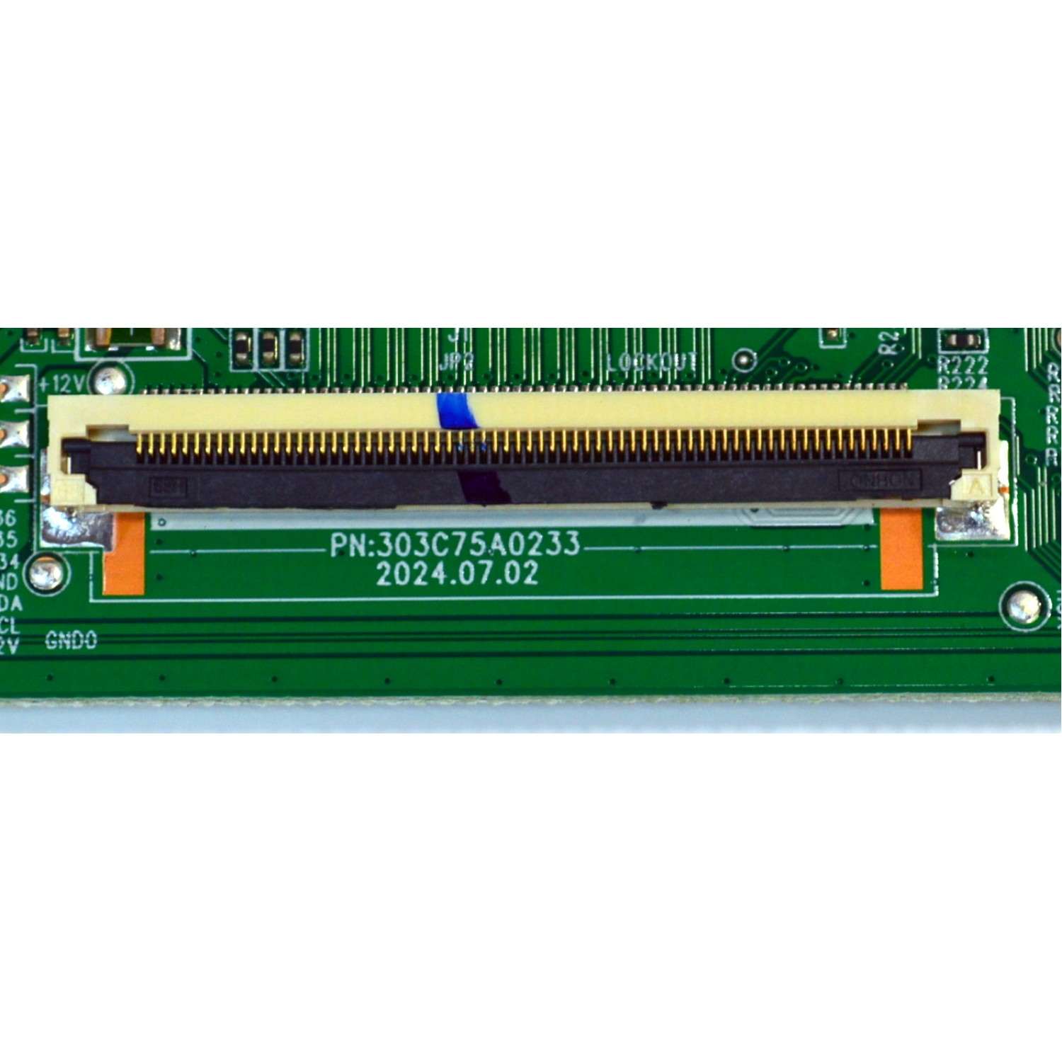 T-CON ORIGINAL PARA TV ONN / NUMERO DE PARTE TV75A0-ZC26-01 / 513C75A0M42 / TV75A0-ZC26-01 (C) / 303C75A0233 / M42/5370-00337 / 2130006804 / PANEL JR745R3HC5K / JR745R3HC5K / BN96-58357A  / MODELO 100044717 75" - Imagen 4