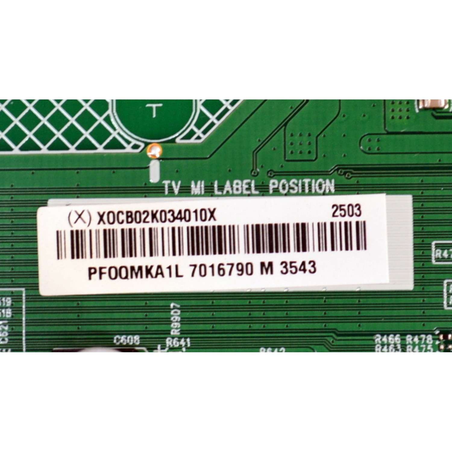 MAIN FUENTE COMBO ORIGINAL PARA TV ONN ROKU / NUMERO DE PARTE XOCB02K034 / 715GF257-C01-000-004I / X0CB02K034 / (X)XOCB02K034010X / T24219-TX / PANEL TPT320B5-XVN02.A / DISPLAY T320XVN02.G / BOARD 32T24 C0T CTRL / MODELO 100012589 32" - Imagen 5