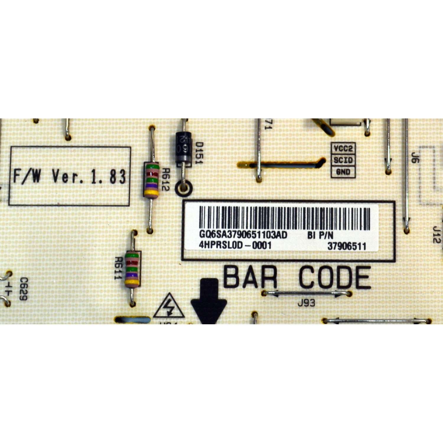FUENTE DE PODER ORIGINAL PARA TV LG / NUMERO DE PARTE 37906511 / EAX70176803 / EAX70176803(1.0) / LGPS55C4-24OP / PANEL AC550AQW / MODELO OLED55C4AUA / OLED55C4AUA.DUSQLJR - Imagen 4
