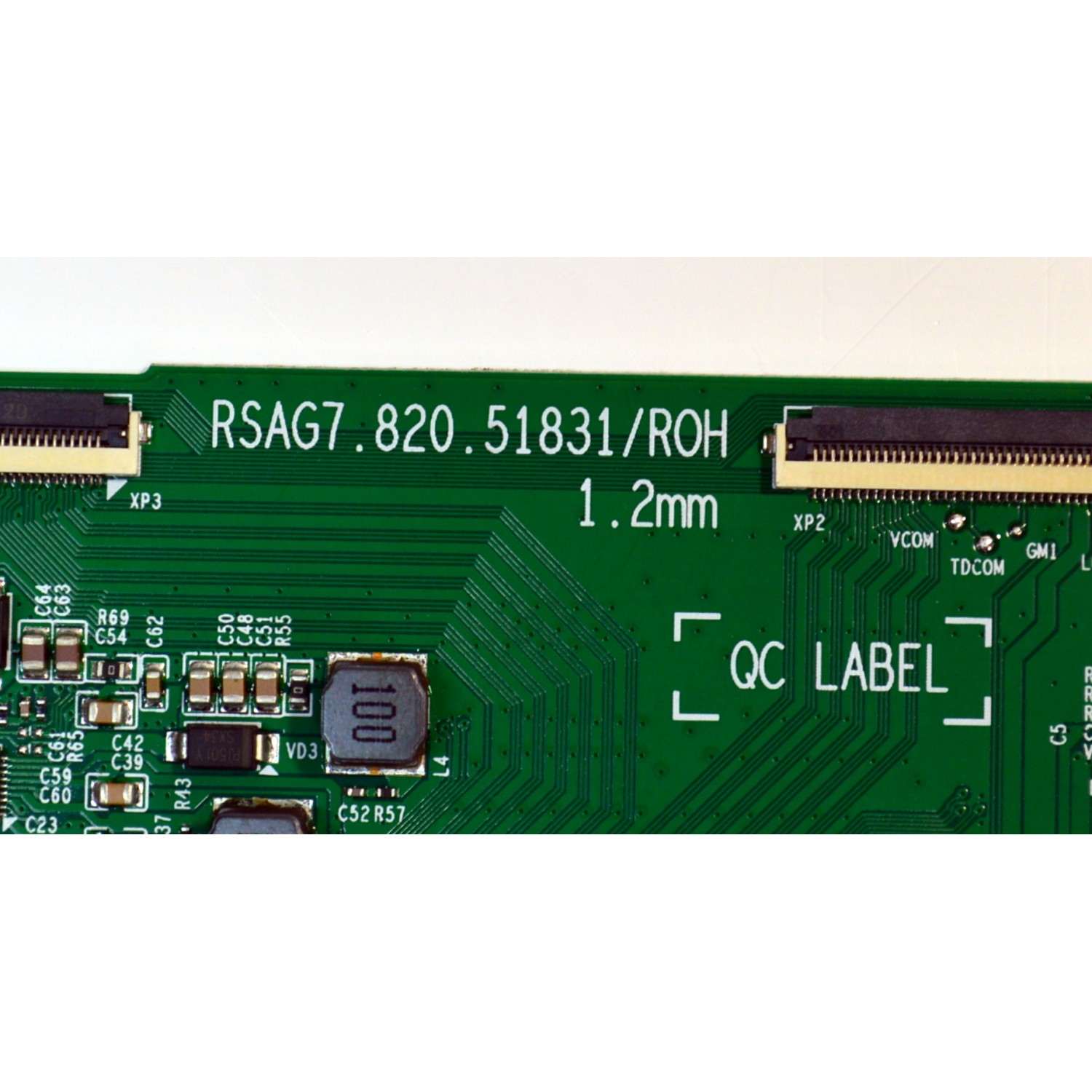 T-CON ORIGINAL PARA TV HISENSE / NUMERO DE PARTE 430553 / RSAG7.820.51831/ROH / H41802PNX39A1 / PANEL PANEL HD425Y1U53-T0LHK\ROH / DISPLAY T430QVN04.1 / MODELO 43QD65QFC - Imagen 4