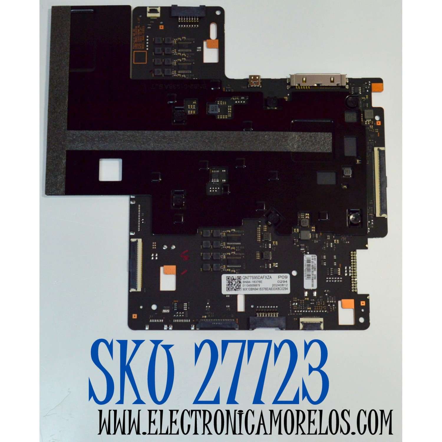 MAIN ORIGINAL PARA TV SAMSUNG 4K UHD HDR SMART TV / NUMERO DE PARTE BN94-18376E / BN41-03223A / BN41-03223 / BN9418376E / BN97-21226Q / BN96-56777F / BN96-000000 / PANEL CY-AD077FLLV2H / MODELO QN77S95DDFXZA FD01 / QN77S95DAFXZA