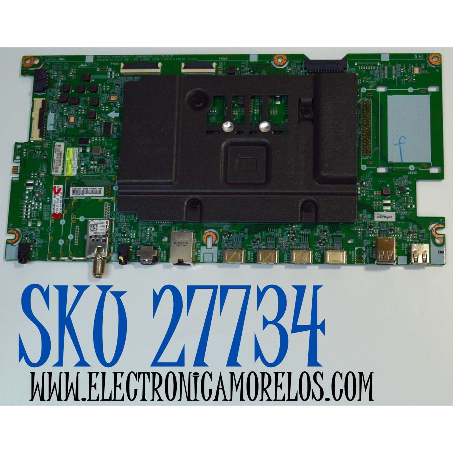 MAIN ORIGINAL PARA TV LG 4K UHD HDR SMART TV / NUMERO DE PARTE EBT67871203 / EAX69982309 / EAX69982309(1.0) / 67871203 / 43389707 / MODELO OLED65C4AUA