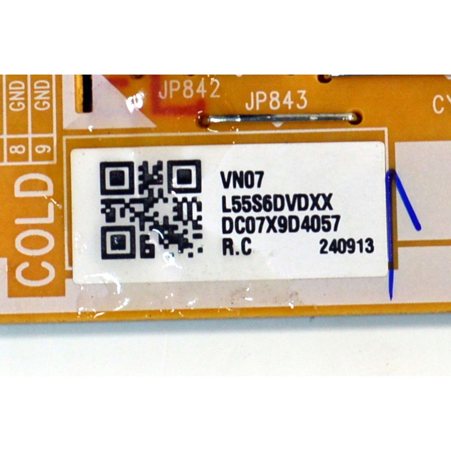 FUENTE DE PODER ORIGINAL PARA TV SAMSUNG / NUMERO DE PARTE L55S6DVDXX / L55S6_DVD /  PANEL CY-BD055HGCV2H / DISPLAY PT550GT04-1 VER.1.0 / MODELO UN55DU7200BXZA / UN55DU7200BXZA XC05 - Imagen 2