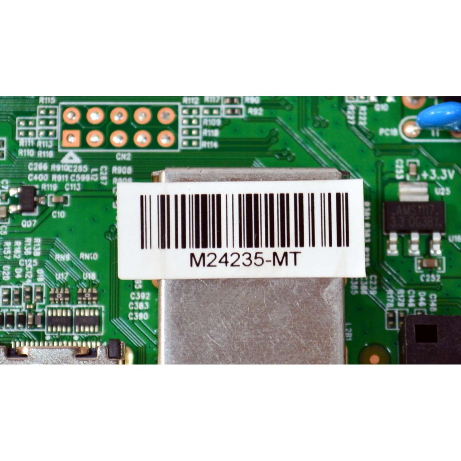 MAIN FUENTE COMBO ORIGINAL PARA TV ONN ROKU HD / NUMERO DE PARTE 515CT9501M14 / AMT9501-ZC01-01 / M14/9898-04184 / 2010148899 / M24235-MT / DISPLAY PT236AT05-1 VER.1.0 / MODELO 100012590 24" - Imagen 3
