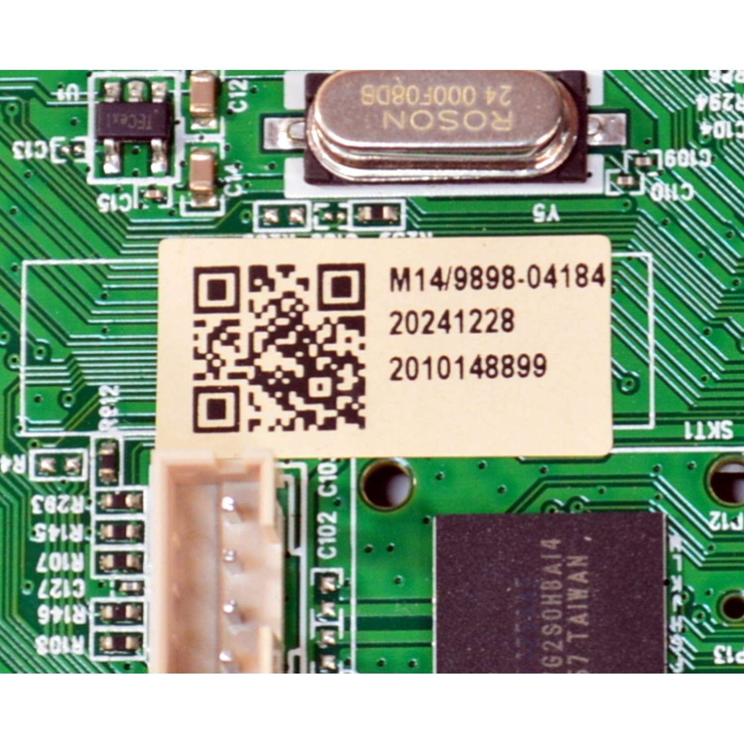 MAIN FUENTE COMBO ORIGINAL PARA TV ONN ROKU HD / NUMERO DE PARTE 515CT9501M14 / AMT9501-ZC01-01 / M14/9898-04184 / 2010148899 / M24235-MT / DISPLAY PT236AT05-1 VER.1.0 / MODELO 100012590 24" - Imagen 4