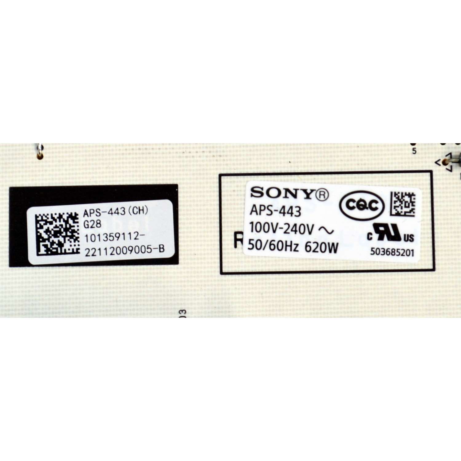 FUENTE DE PODER ORIGINAL PARA TV SONY / NUMERO DE PARTE 101359112 / 101397121 / APS-443(CH) / APS-443 / 101359112-22112009005-B / PANEL YDCS075MES02 / DISPLAY ST7461D02-K VER.2.1 / MODELO XR-75X93L / XR75X93L - Imagen 2