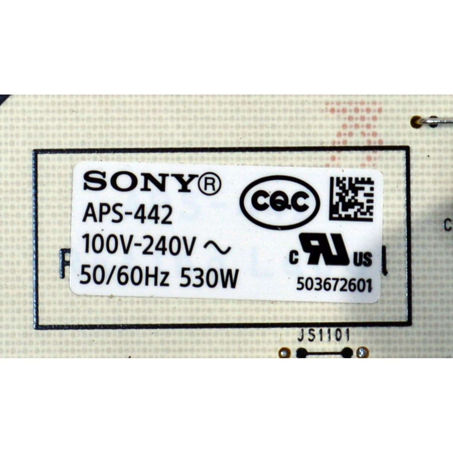 FUENTE DE PODER ORIGINAL PARA TV SONY / NUMERO DE PARTE 101359012 / 101397221 / APS-442(CH) / APS-442 / 101359012-22102003262-B  / PANEL YDCS065MES02 / DISPLAY ST6451D03-B / MODELO XR-65X93CL / XR65X93CL - Imagen 3