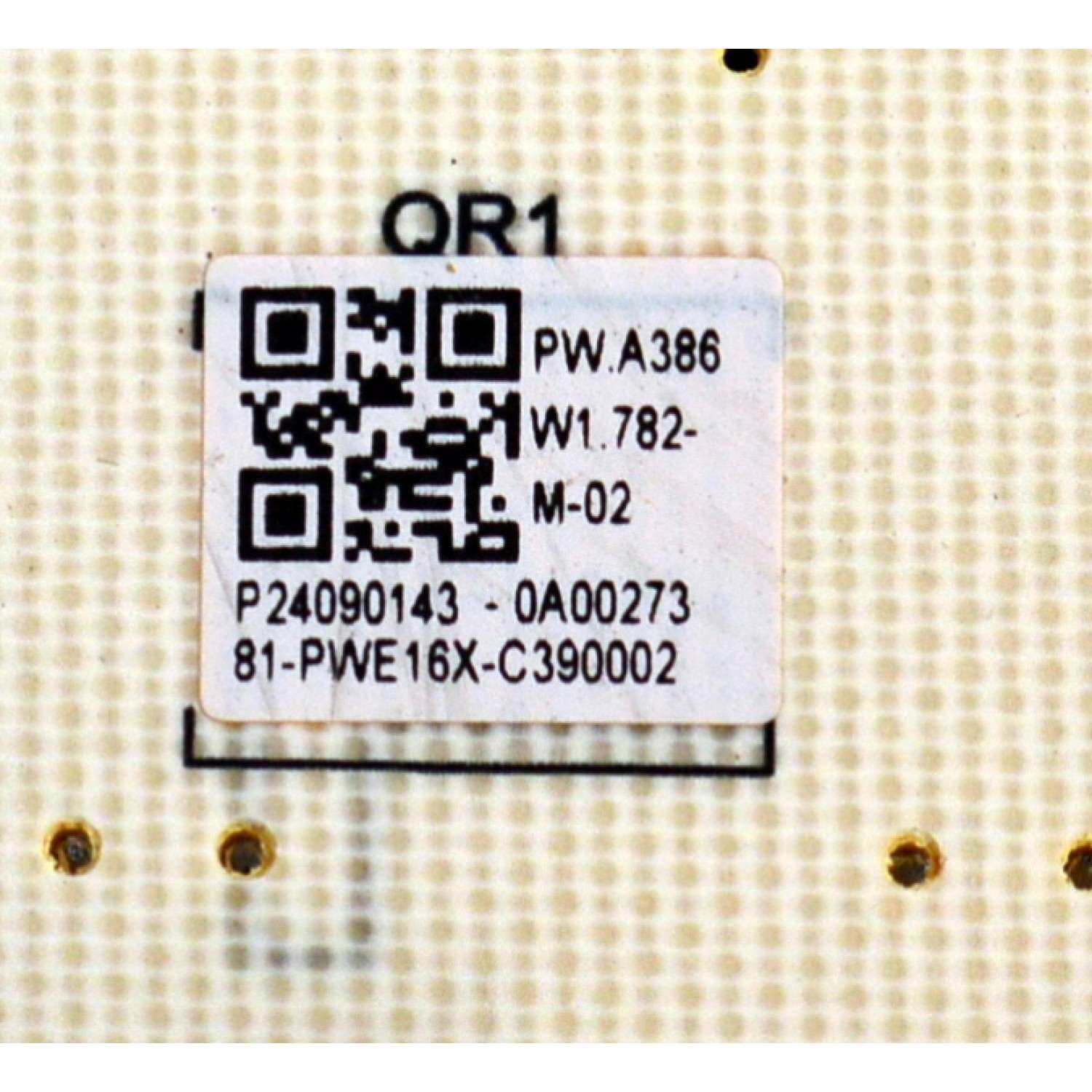 FUENTE DE PODER ORIGINAL PARA TV PANASONIC / NUMERO DE PARTE 81-PWE16X-C390002 / PW.A386W1.782 / P24090143-0A00273 / PANEL LVU650CSDX E1016 / DISPLAY ST6451D08-5 VER.2.2  / MODELO TV-65W95APK - Imagen 3