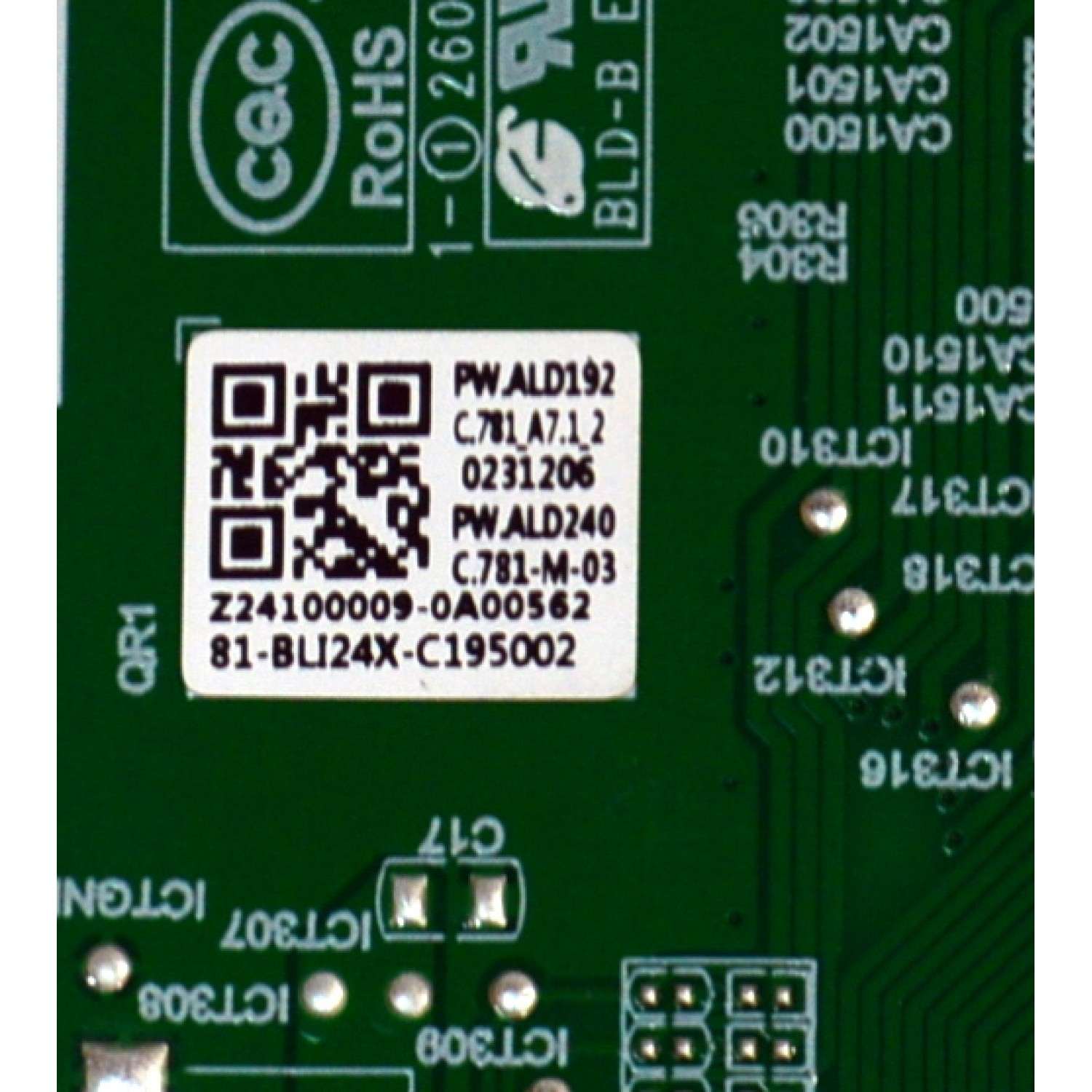 LED DRIVER ORIGINAL PARA TV PANASONIC / NUMERO DE PARTE 81-BLI24X-C195002 / PW.ALD240C.781 / Z24100009-0A00562 / PW.ALD240C.781.A7.1.2 / PW.ALD240C.781-M-03 / PANEL LVU650CSDX E1016 / DISPLAY ST6451D08-5 VER.2.2  / MODELO TV-65W95APK - Imagen 3