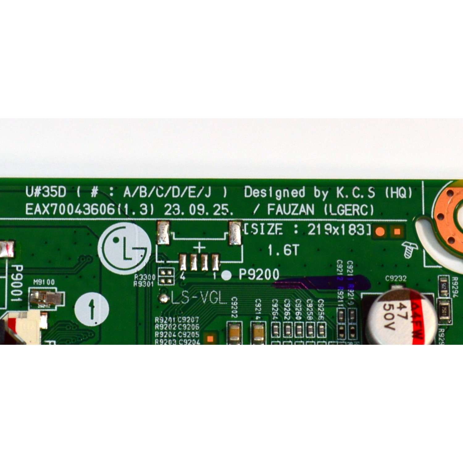 MAIN ORIGINAL PARA TV LG 4K UHD HDR SMART TV / NUMERO DE PARTE EBT67900902 / EAX70043606 / EAX70043606(1.3) / 67900902 / PANEL NC650TQG-VCKHA / DISPLAY ST6451D06-2 VER.2.1  / MODELO 65UT8000AUA / 65UT8000AUA.BUSCLKR - Imagen 3