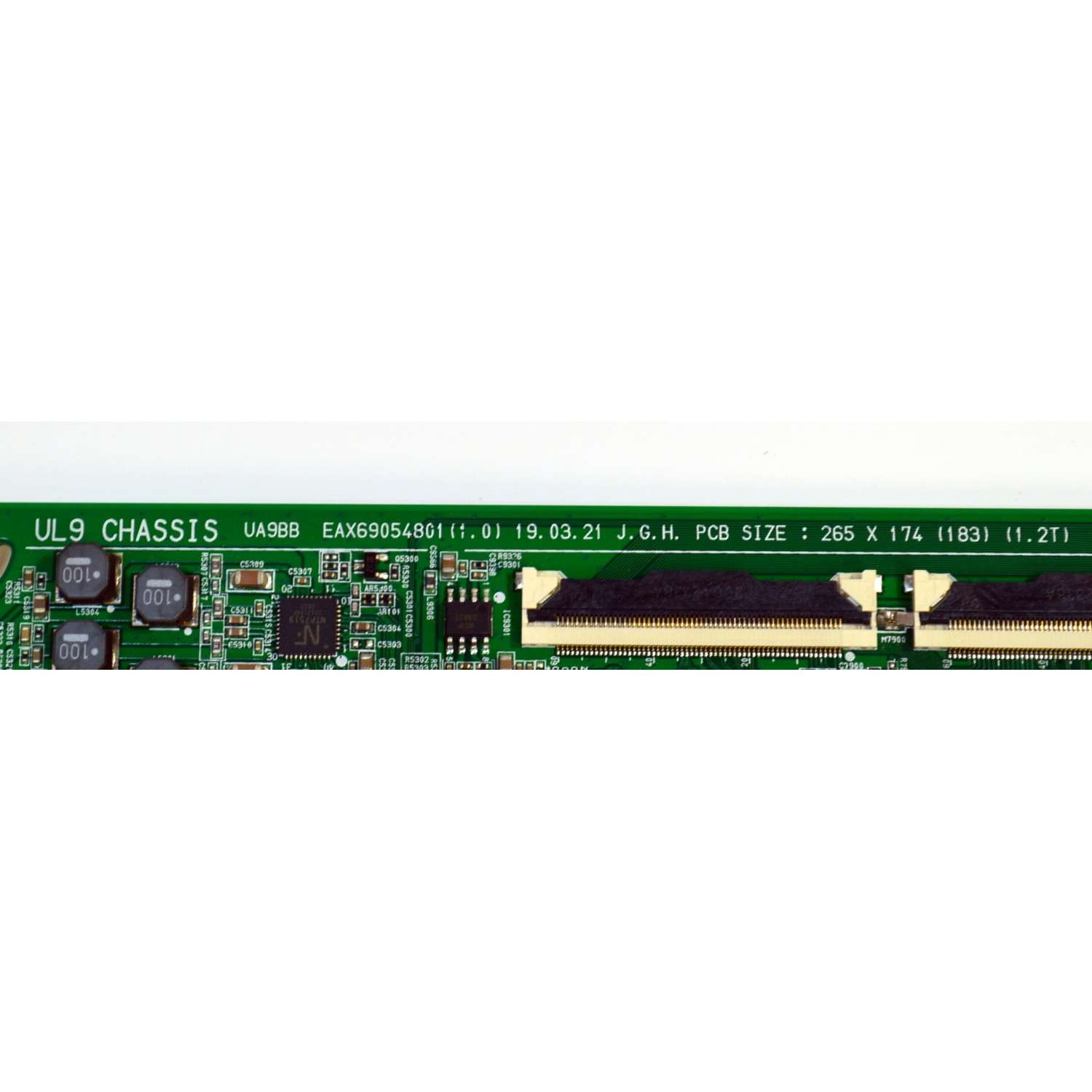 MAIN ORIGINAL PARA TV LG 4K UHD HDR SMART TV / NUMERO DE PARTE EBT66241501 / EAX69054801 / EAX69054801(1.0) / 66241501 / PANEL NC650DQG-AAHX1 / DISPLAY LC650DQJ (SM)(A1) / MODELO 65UT640S0UA / 65UT640S0UA.BUSYLKR - Imagen 4