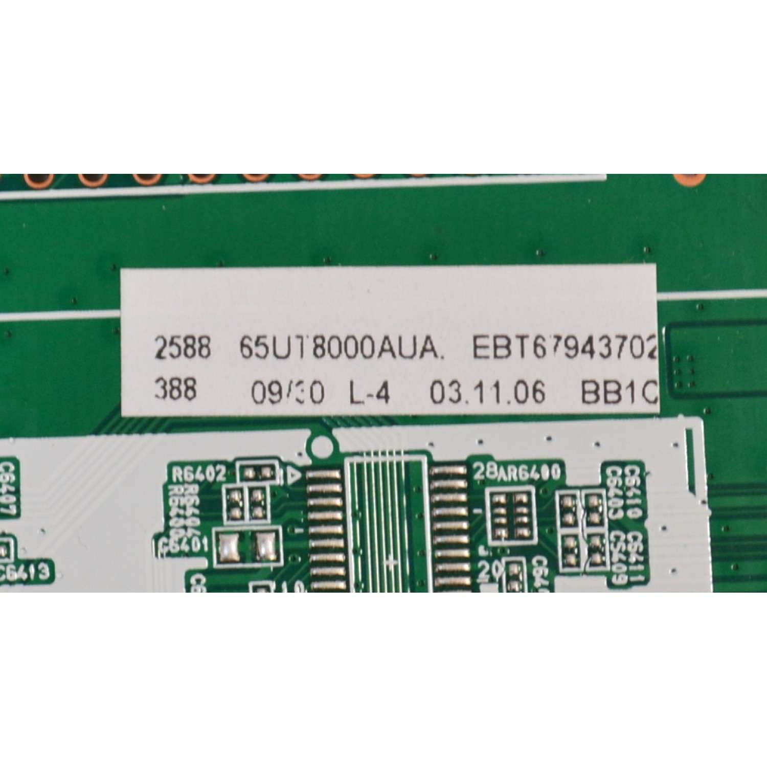 MAIN ORIGINAL PARA TV LG 4K UHD HDR SMART TV / NUMERO DE PARTE EBT67943702 / EAX70043606 / EAX70043606(1.3) / 67943702 / PANEL NC650TQG-AAKHA / MODELO 65UT8000AUA / 65UT8000AUA.BUSYLKR - Imagen 3