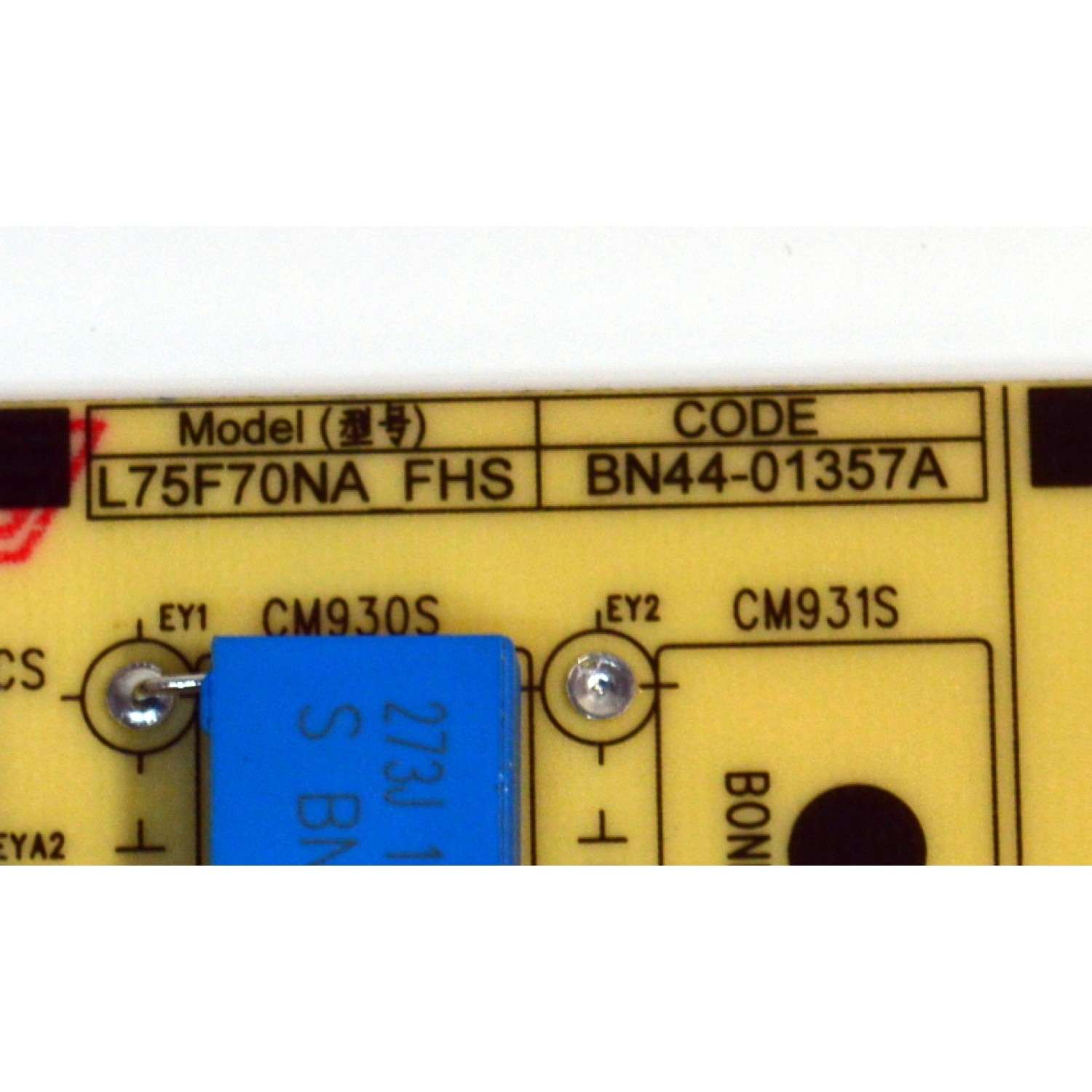 FUENTE DE PODER ORIGINAL PARA TV SAMSUNG / NUMERO DE PARTE BN44-01357A / L75F70NA_FHS / BN4401357A / PANEL CY-QF075RMHV1H / DISPLAY ST746AD05-D V2.1 / MODELO QN75LS03FWDXZA / QN75LS03FWDXZA CA01 - Imagen 2