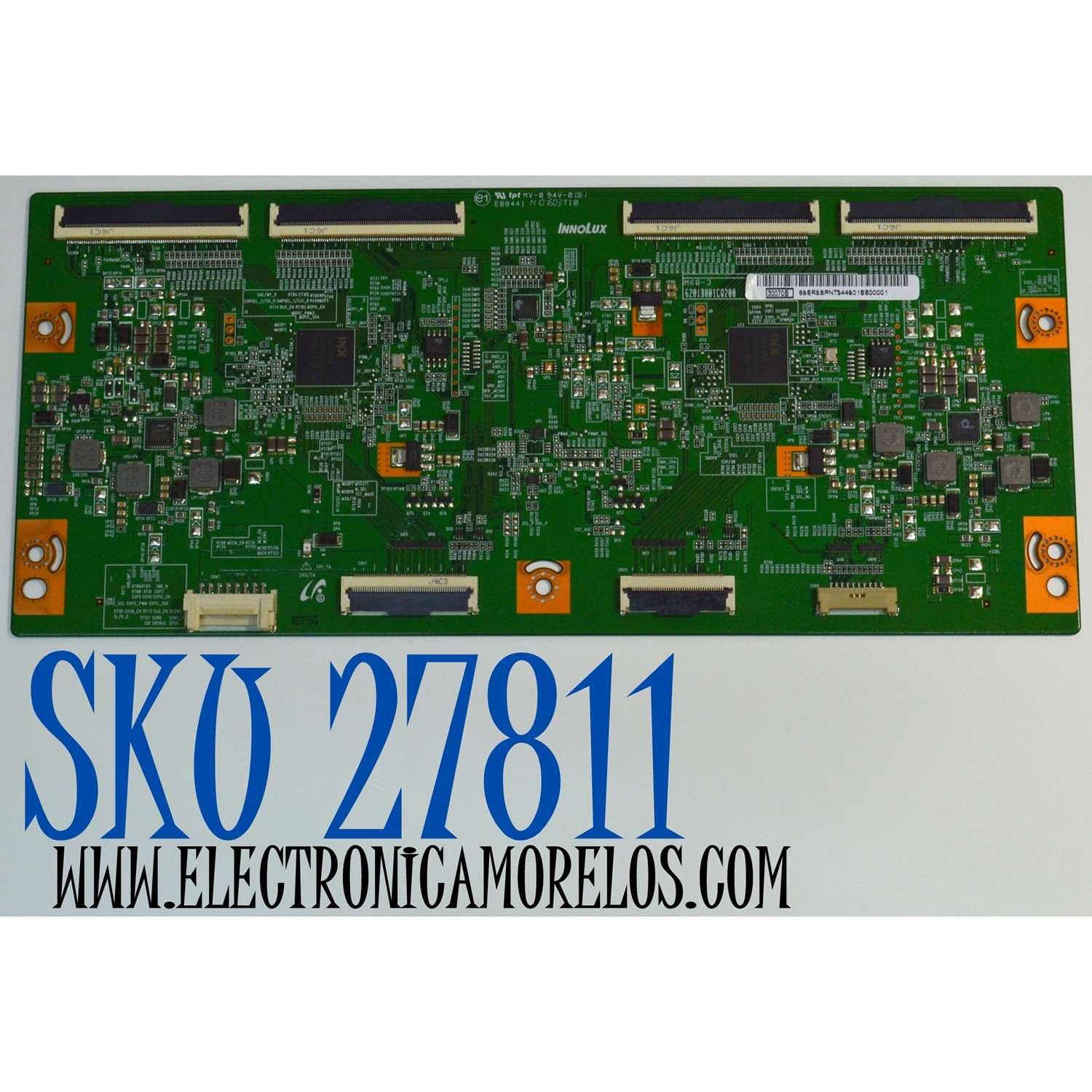 T-CON ORIGINAL PARA TV SAMSUNG / NUMERO DE PARTE BN96-30070B / 6201B001CQ200 / 30070B / PANEL CY-KH065FSNV2H / DISPLAY V650DK2-QS1 REV.J2 / BOARD V650DK2-XLLQS1 / V650DK2-XLRQS1 / V650DK2-XRRQS1 / V650DK2-XRLQS1 / MODELO UN65HU8550 / UN65HU8550FXZA QS04