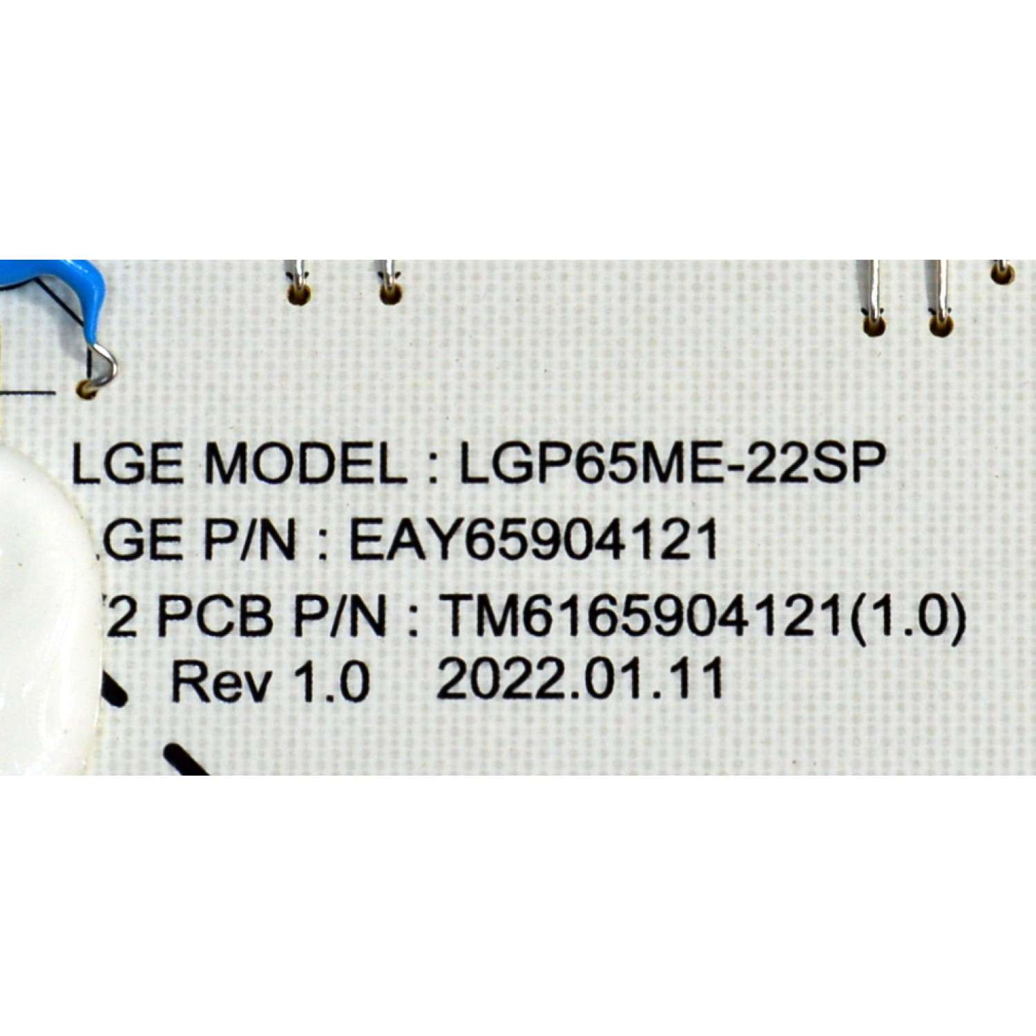 FUENTE DE PODER ORIGINAL PARA TV LG / NUMERO DE PARTE EAY65904121 / LGP65ME-22SP / 65904121 / PANEL NC650QQB-ABLH1 / DISPLAY HV650QUB-E9E / BOARD HV650QUB_XPCB_R1/S2 / 47-6002907 / HV650QUB_XPCB_L1/S3 / 47-6002905 / MODELO 65QNED85AQA /65QNED85AQA.BUSGLJR - Imagen 3