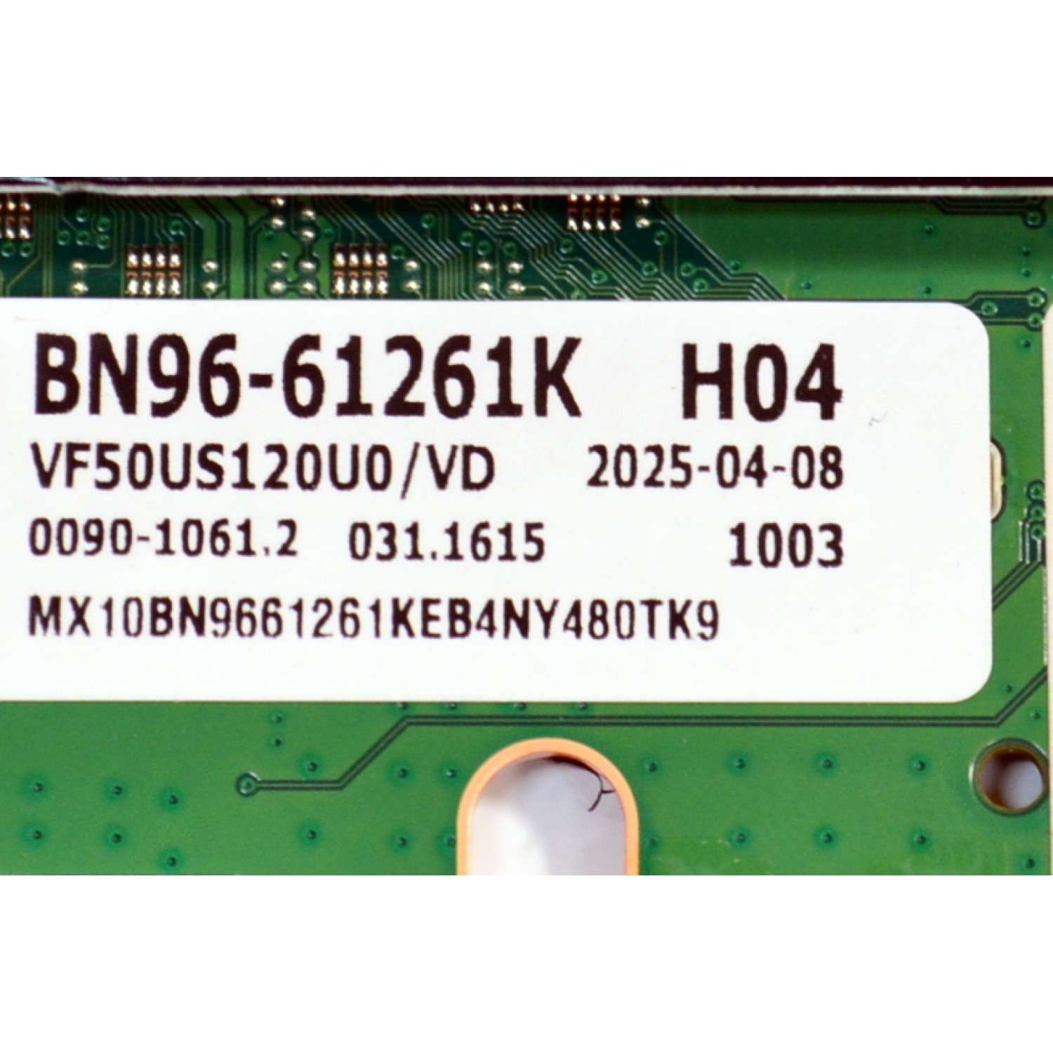 MAIN ORIGINAL PARA TV SAMSUNG 4K UHD HDR SMART TV / NUMERO DE PARTE BN96-61261K / BN41-03350A / BN41-03350 / KANT_SU2E_FU8 / BN9661261K / PANEL CY-BF050HGNV3H / DISPLAY V500DJ7-QE1 / BN96-59506A / MODELO UN50U8000FDXZA DB01 / UN50U8000FBXZA DB01 - Imagen 3