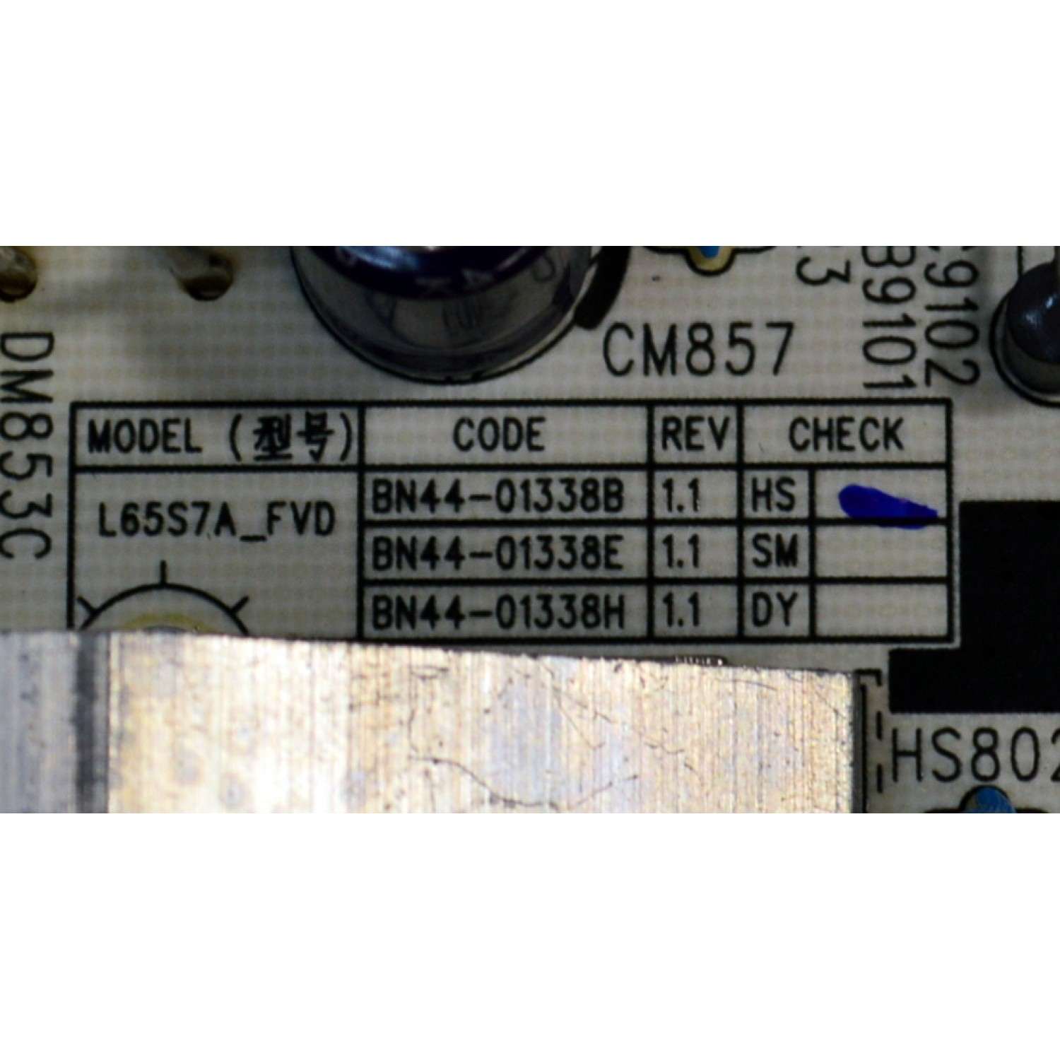 FUENTE DE PODER ORIGINAL PARA TV SAMSUNG / NUMERO DE PARTE BN44-01338B / L65S7A_FVD / BN4401338B / PANEL CY-BF065HGV8H / DISPLAY ST6451D06-9 V2.1 / MODELO UN65U8000FBXZA / UN65U8000FBXZA CB02 /UN58U8000FFXZX - Imagen 2