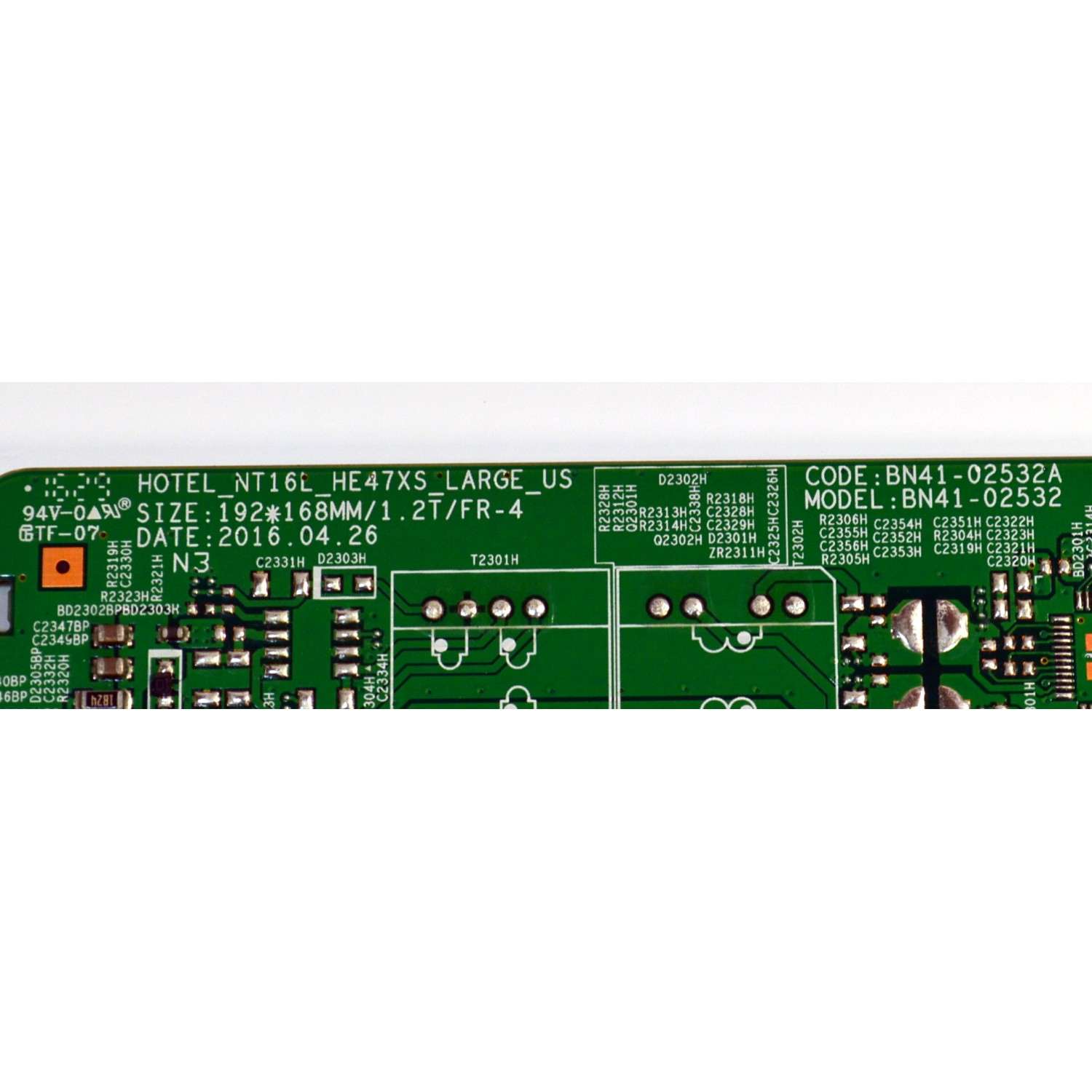 MAIN ORIGINAL PARA TV SAMSUNG / NUMERO DE PARTE BN94-10166V / BN41-02532A / BN41-02532 / BN9410166V / BN97-09386V / PANEL CY-GJ032BGLVAH / DISPLAY LSF320HN06-G01 / BN96-37038A / MODELO HG32NE478BFXZA / HG32NE478BFXZA FA01 - Imagen 4