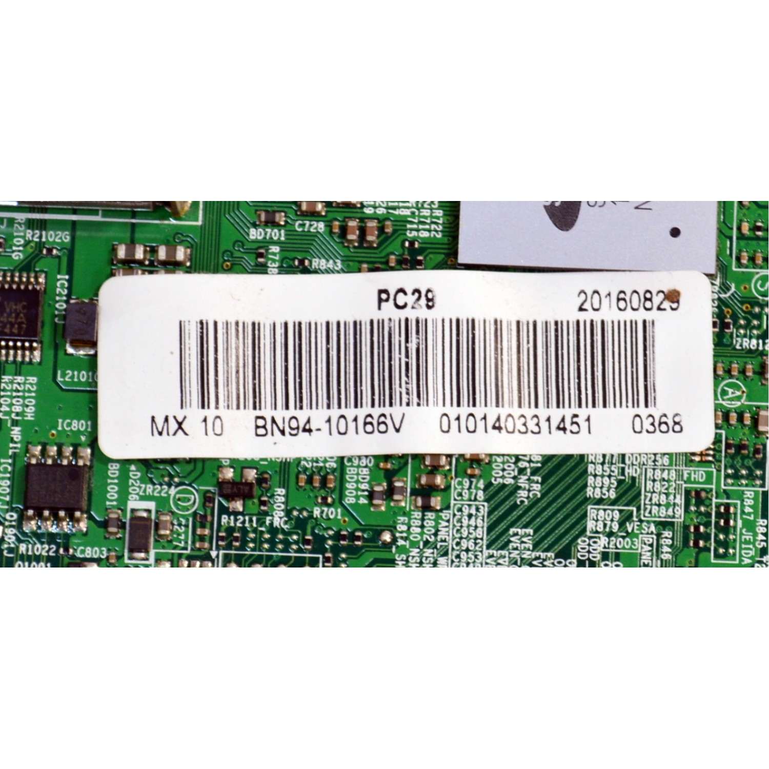 MAIN ORIGINAL PARA TV SAMSUNG / NUMERO DE PARTE BN94-10166V / BN41-02532A / BN41-02532 / BN9410166V / BN97-09386V / PANEL CY-GJ032BGLVAH / DISPLAY LSF320HN06-G01 / BN96-37038A / MODELO HG32NE478BFXZA / HG32NE478BFXZA FA01 - Imagen 3