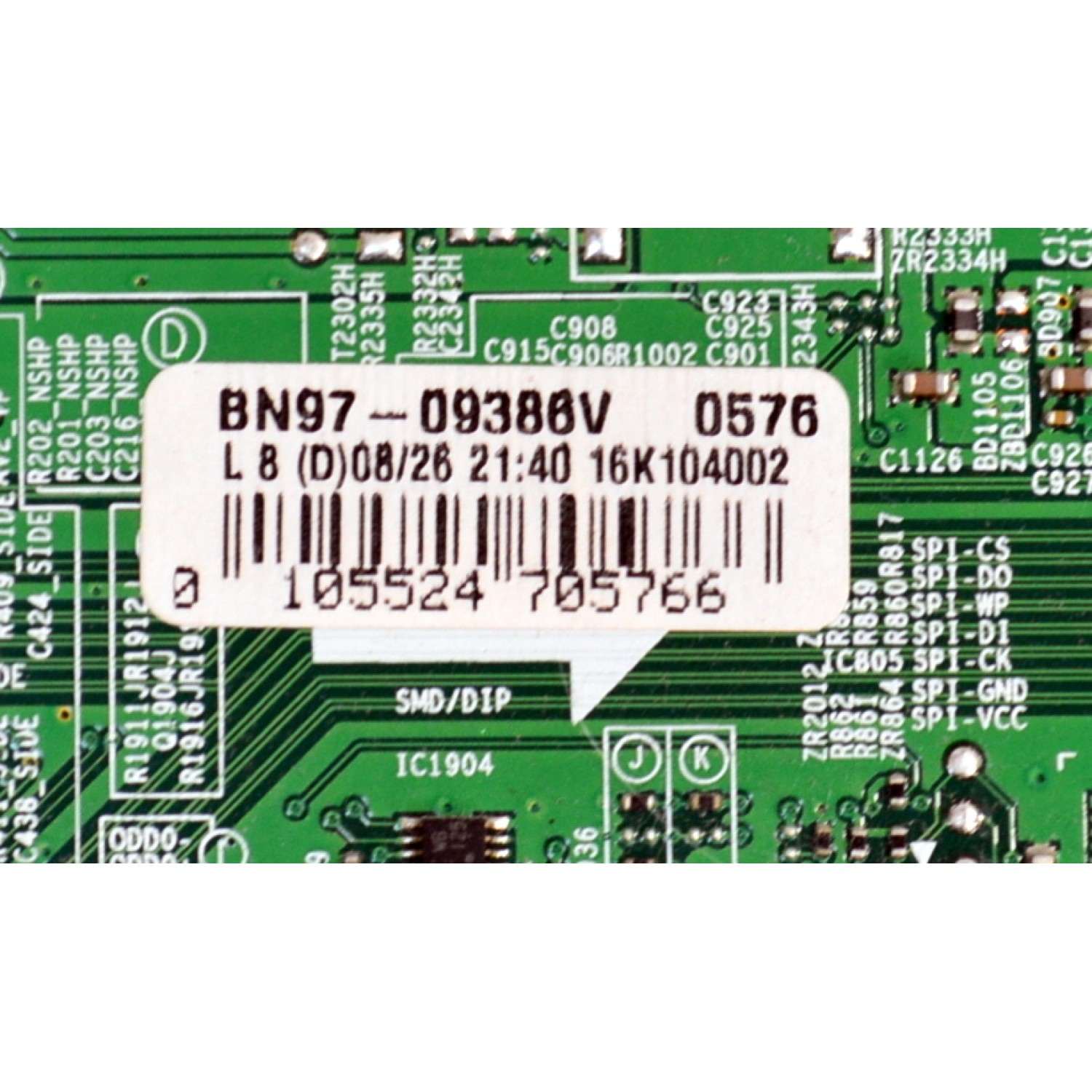 MAIN ORIGINAL PARA TV SAMSUNG / NUMERO DE PARTE BN94-10166V / BN41-02532A / BN41-02532 / BN9410166V / BN97-09386V / PANEL CY-GJ032BGLVAH / DISPLAY LSF320HN06-G01 / BN96-37038A / MODELO HG32NE478BFXZA / HG32NE478BFXZA FA01 - Imagen 5