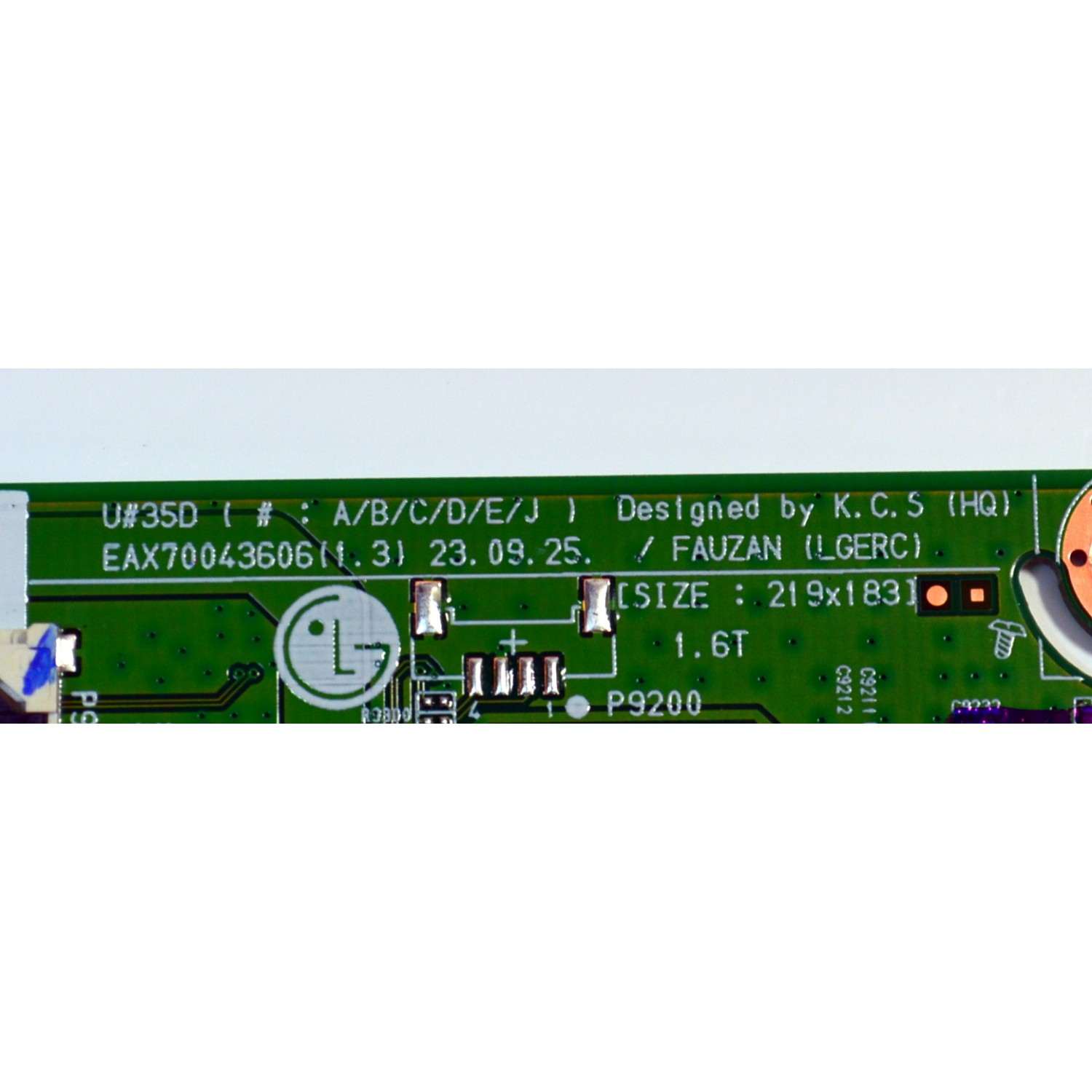 MAIN ORIGINAL PARA TV LG 4K UHD HDR SMART TV / NUMERO DE PARTE EBU67869903 / EAX70043606 / EAX70043606(1.3) / 67869903 / PANEL NC650TQG-AAKHA / DISPLAY LC650EQC (SP)(A5) / MODELO 65UT8000AUA / 65UT8000AUA.BUSYLJM - Imagen 3