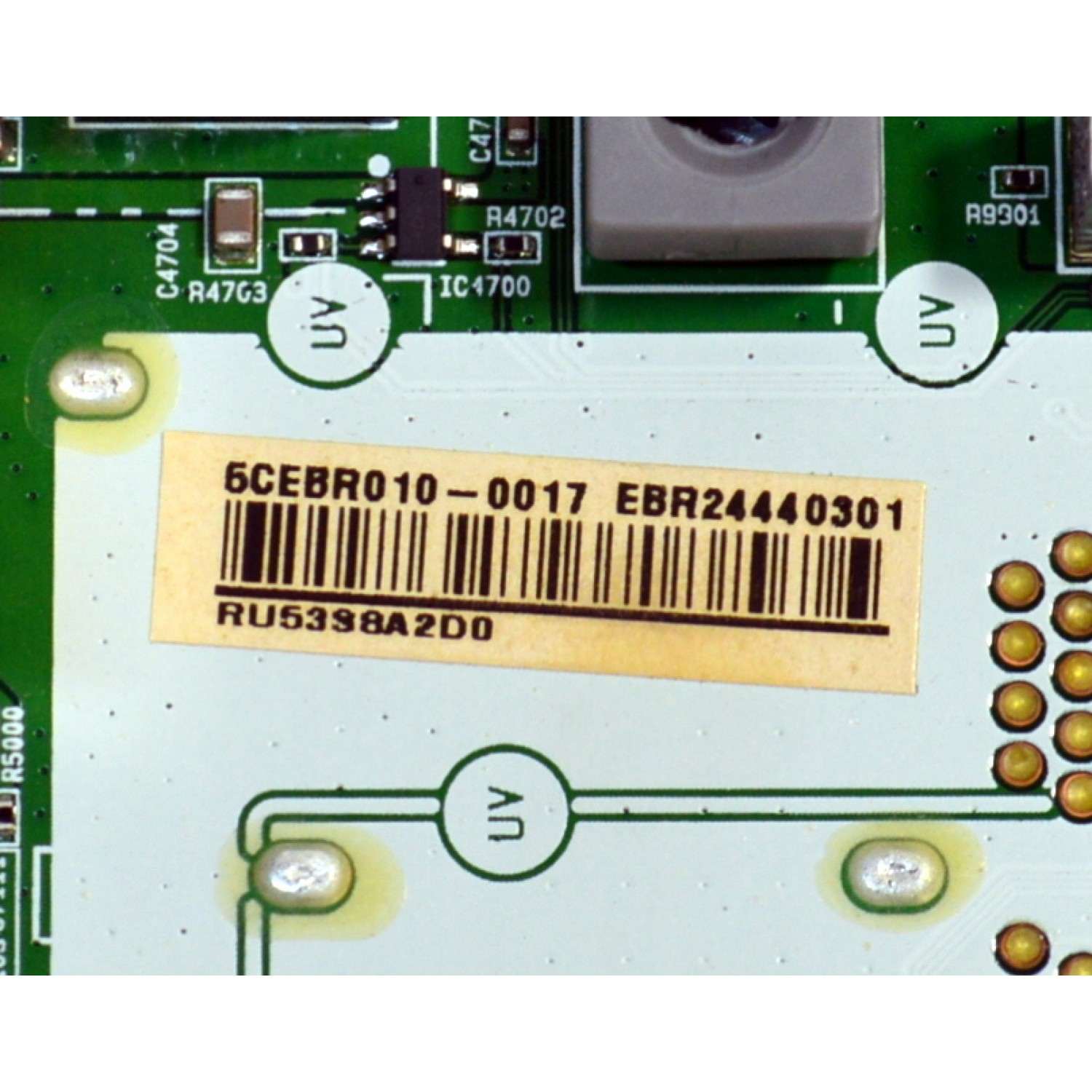 MAIN ORIGINAL PARA TV LG 4K UHD HDR SMART TV / NUMERO DE PARTE EBR24440301 / EAX70304203 / EAX70304203(1.2) / 24440301 / PANEL BOEB750WQ19F9F / DISPLAY HV750QUB-F9F / MODELO 75UA7500ZUA / 75UA7500ZUA.CUSFBH - Imagen 2