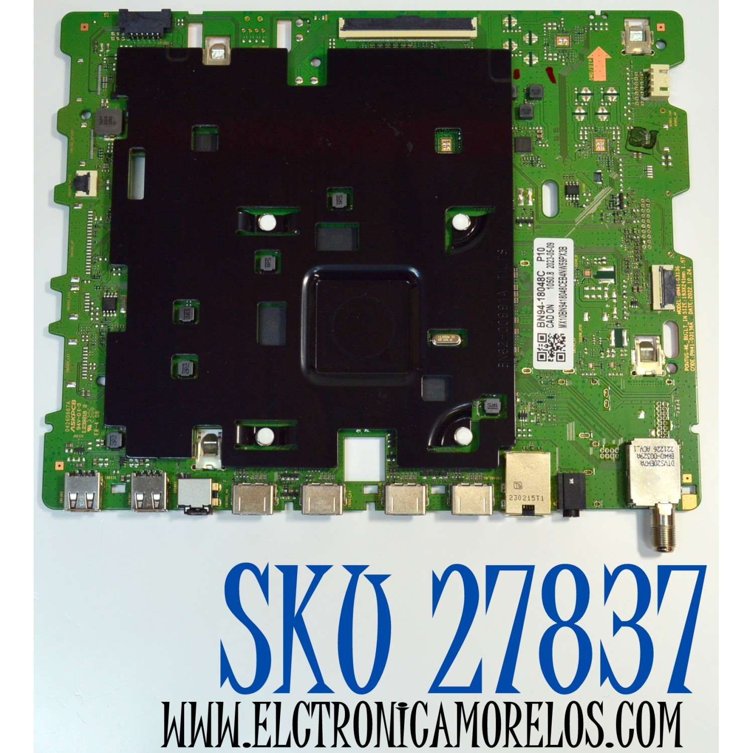 MAIN ORIGINAL PARA TV SAMSUNG 4K UHD HDR SMART TV / NUMERO DE PARTE BN94-18048C / BN41-03136A / BN41-03136 / BN9418048C / PANEL CY-QC075FGHV7H  / DISPLAY ST7461D04-1 VER.2.1 / BOARD CSU17-XM-1 / CSU17-XL-2 / CSU17-XR-1 / MODELO QN75Q70CDFXZA CD01