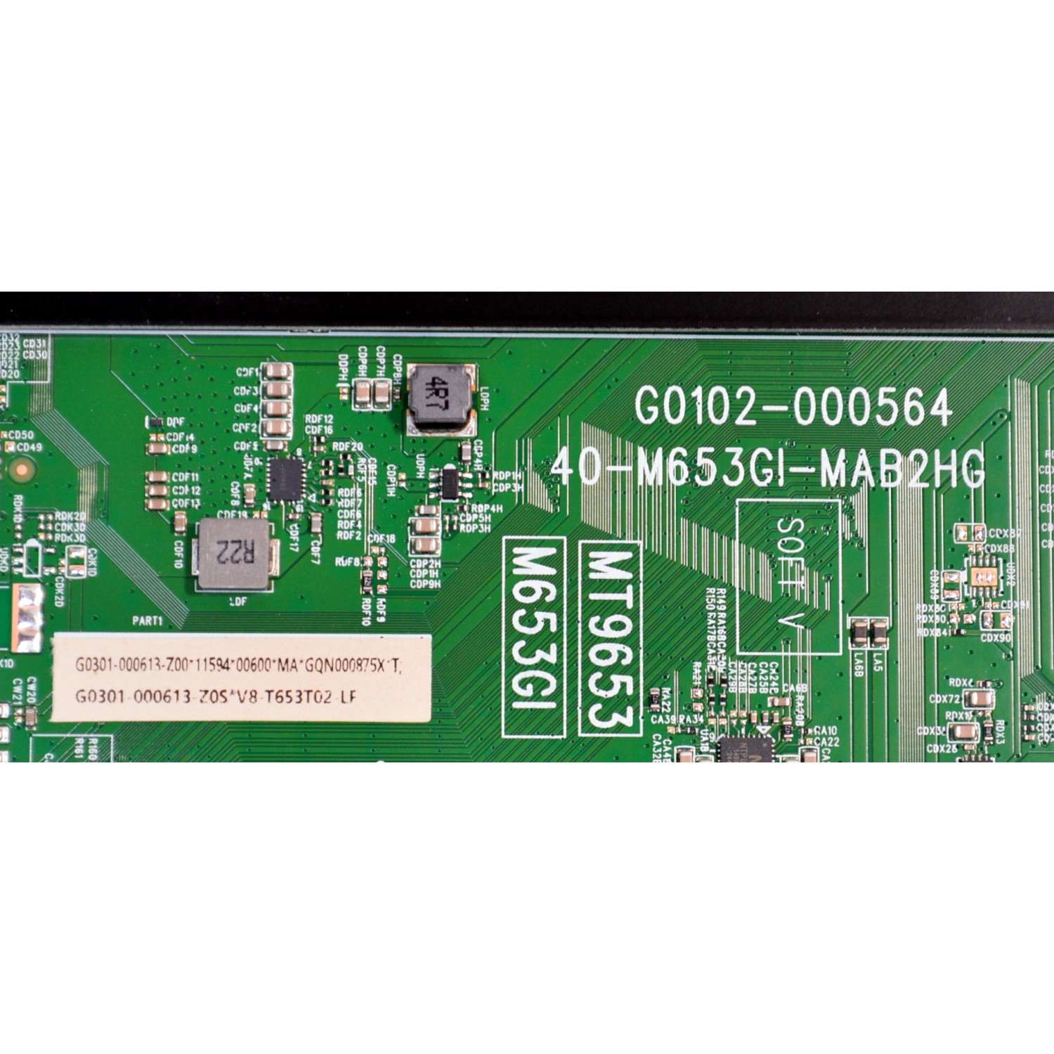 MAIN ORIGINAL PARA TV TCL 4K UHD HDR QLED / NUMERO DE PARTE G0301-000613 / G0102-000564 / 40-M653GI-MAB2HG / MT9653 / M653GI / G0301-000613-Z00 / PANEL LVU650NDJL / DISPLAY ST6451D08-6 VER.2.3 / BOARD CSU16-XR-1 / CSU16-XL-1 / CSU16-XM-2 / MODELO 65Q77K - Imagen 3