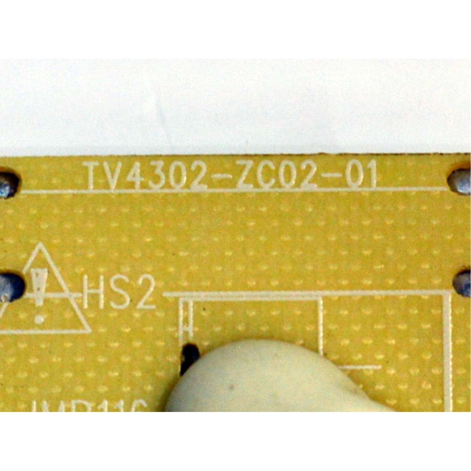 FUENTE DE PODER ORIGINAL PARA TV ROKU SELECT SERIES / NUMERO DE PARTE 514C4302M07 / TV4302-ZC02-01 / E021M715-B1 / M07/3227-00851 / 2010142144 / DISPLAY V430DJ1-Q01 REV.D2 / MODELO 43R4AX / 43R4A4 - Imagen 4