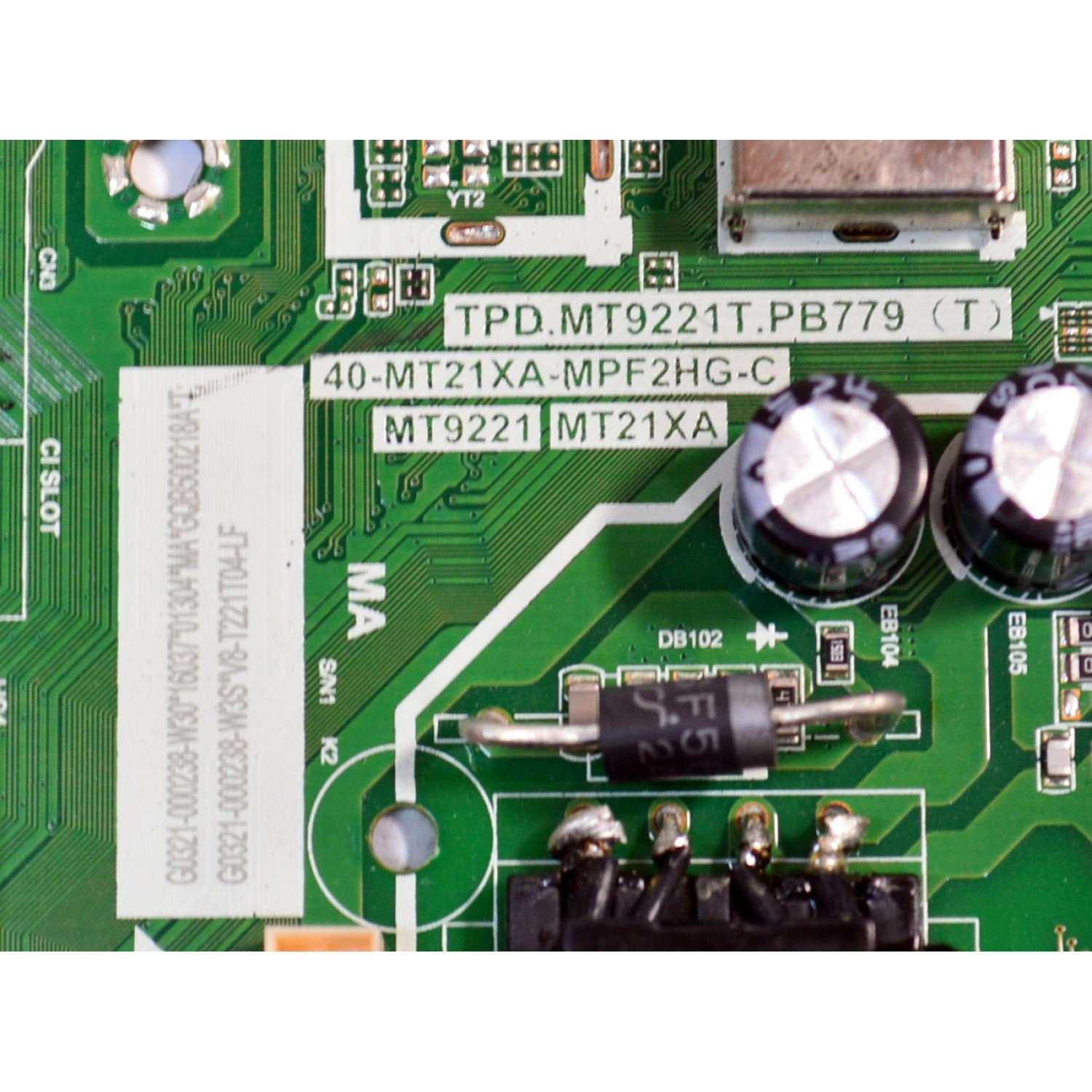 MAIN FUENTE COMBO ORIGINAL PARA TV TCL HD GOOGLE TV / NUMERO DE PARTE G0321-000238 / TPD.MT9221T.PB779 (T) / 40-MT21XA-MPF2HG-C / MT9221 / MT21XA / G0321-000238-W30 / G0321-000238-W3S / PANEL LVW320NDLL / DISPLAY PT320AT02-6 VER.1.0 / MODELO 32S21BG - Imagen 4