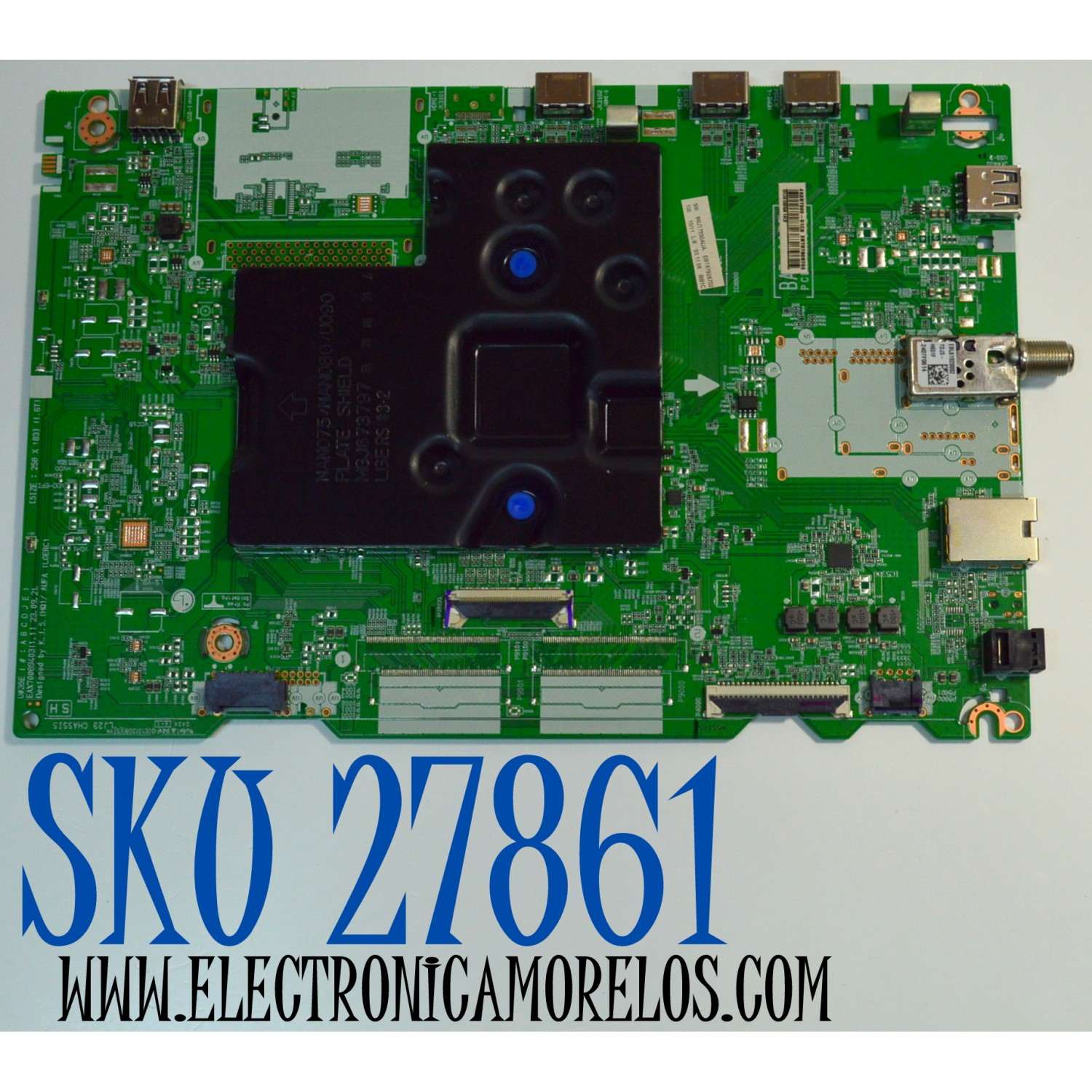 MAIN ORIGINAL PARA TV LG 4K UHD HDR SMART TV / NUMERO DE PARTE EBT67926702 / EAX70089403 / EAX70089403(1.1) / 67926702 / PANEL NC860TQE-AHMH1 / DISPLAY PT860GS01-6 VER.1.0 / MODELO 86UT7550AUA / 86UT7550AUA.BUSTLKR