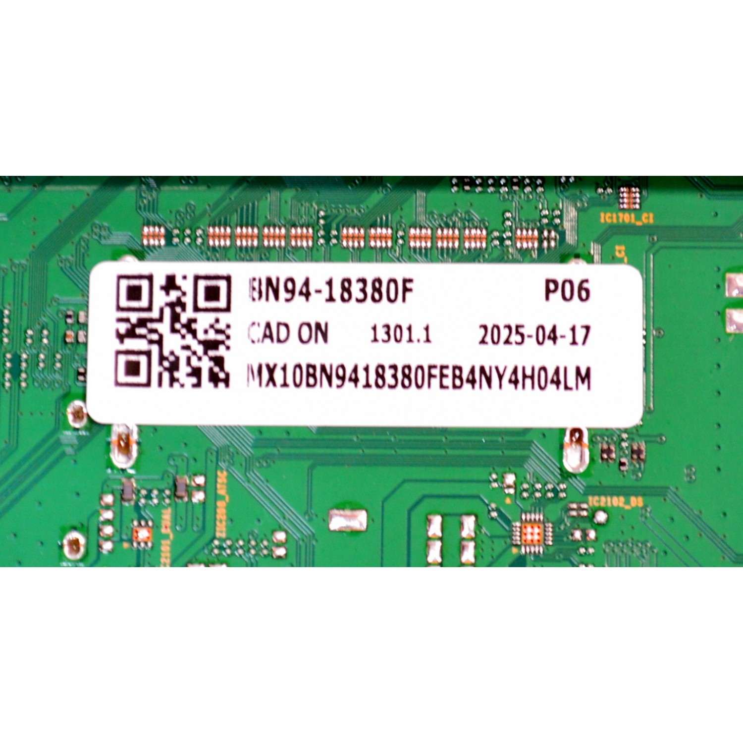 MAIN ORIGINAL PARA TV SAMSUNG 4K UHD HDR SMART TV / NUMERO DE PARTE BN94-18380F / BN41-03176A / BN41-03176 / G058C-G82A / BN9418380F / PANEL CY-SC085FGCV2H / DISPLAY PT850GT02-5 VER.1.0 / MODELO UN85DU8000CXZA / UN85DU8000CXZA XB01 - Imagen 2
