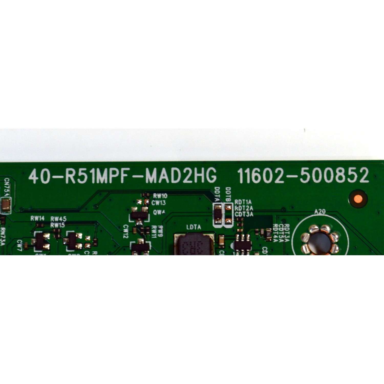 MAIN ORIGINAL PARA TV TCL 4K UHD HDR GOOGLE TV / NUMERO DE PARTE 30800-001026 / 40-R51MPF-MAD2HG / 11602-500852 / 30801-001018 / V8-R51MT08-LF / PANEL LVU580NDEL / DISPLAY CV580U3-L02 REV:01 / MODELO 58S470G - Imagen 3