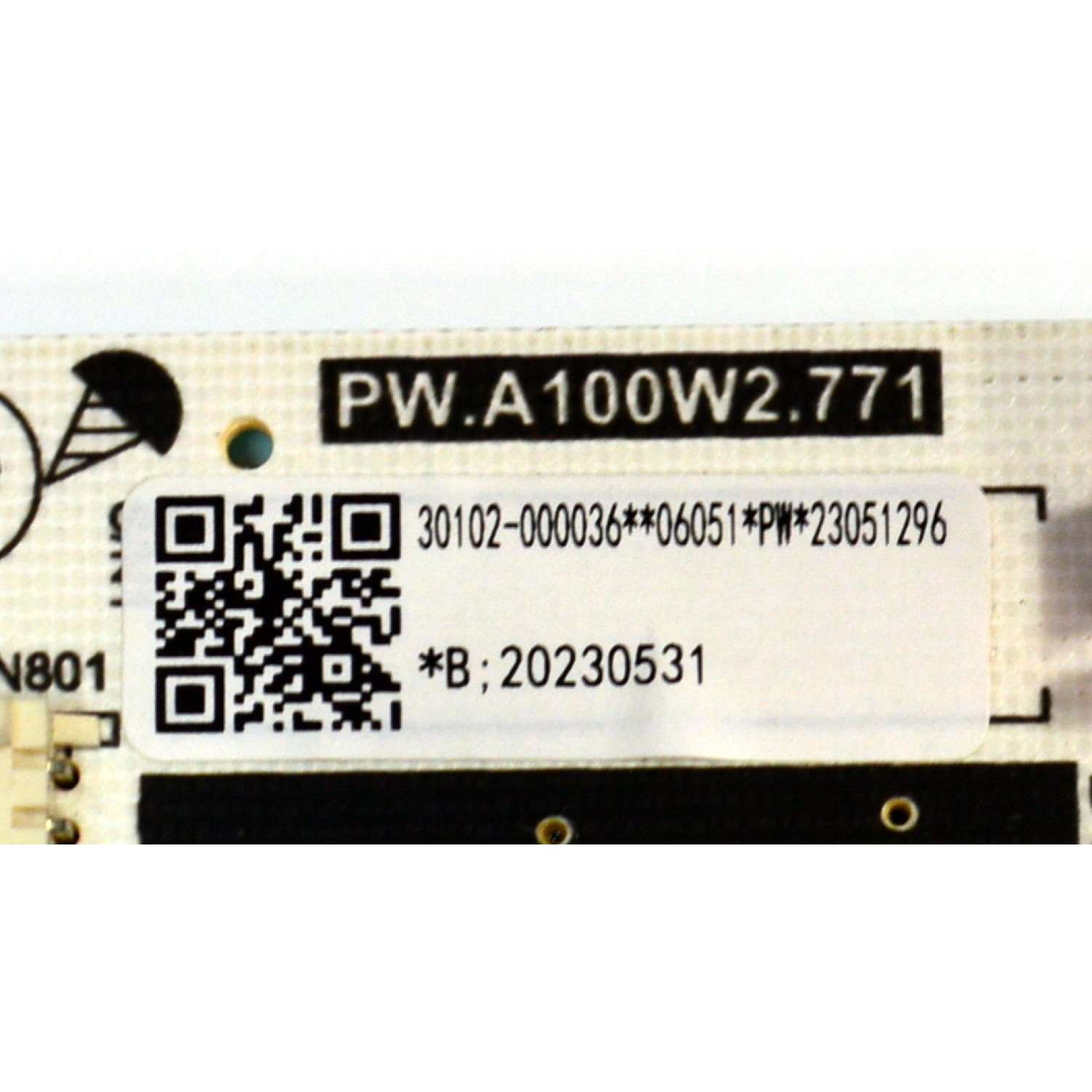 FUENTE DE PODER ORIGINAL PARA TV TCL / NUMERO DE PARTE 30102-000036 / PW.A100W2.771 / B23051296 / PANEL LVU580NDEL / DISPLAY CV580U3-L02 REV:01 / MODELO 58S470G - Imagen 3