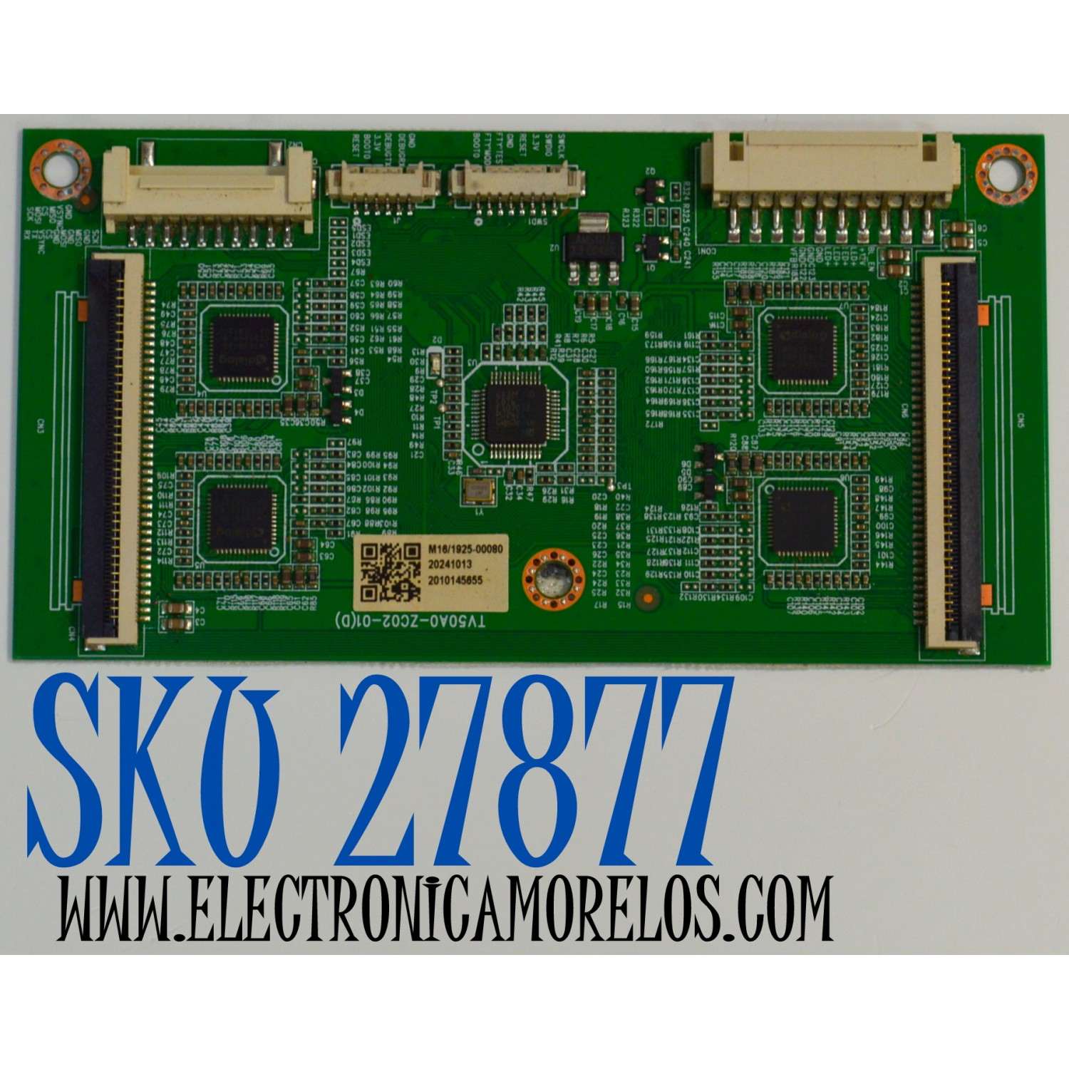 LED DRIVER ORIGINAL PARA TV ROKU SELECT SERIES / NUMERO DE PARTE 514Q50A0M16 / TV50A0-ZC02-01 (D) / M16/1925-00080 / 2010145655 / DISPLAY ST7461D03-2 VER.2.3 / MODELO 75R6AX