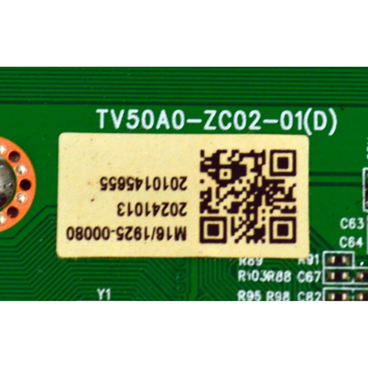 LED DRIVER ORIGINAL PARA TV ROKU SELECT SERIES / NUMERO DE PARTE 514Q50A0M16 / TV50A0-ZC02-01 (D) / M16/1925-00080 / 2010145655 / DISPLAY ST7461D03-2 VER.2.3 / MODELO 75R6AX - Imagen 2