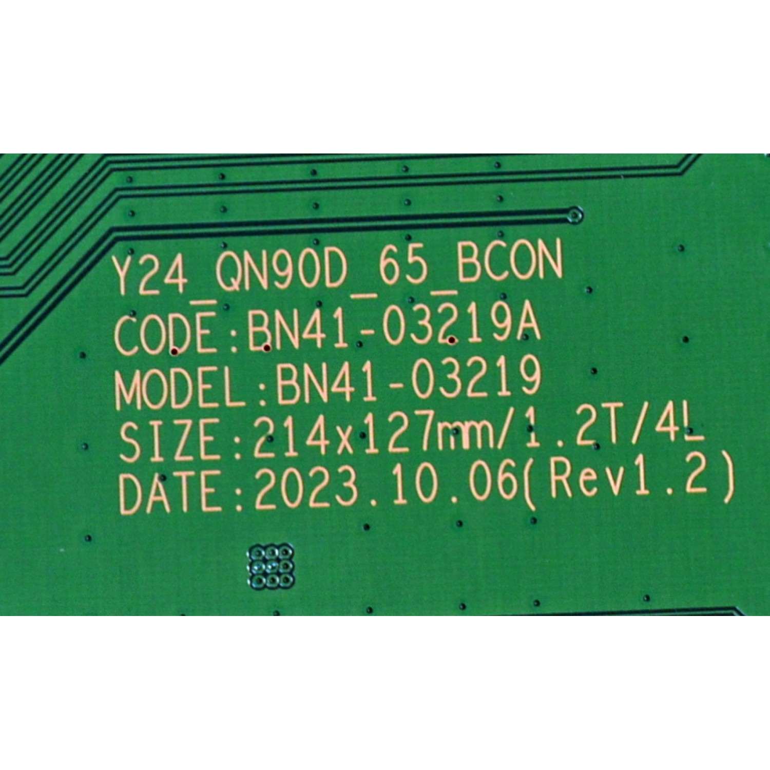 LED DRIVER ORIGINAL PARA TV SAMSUNG / NUMERO DE PARTE BN94-18329A / BN41-03219A / BN41-03219 / BN9418329A / BN97-21086A / PANEL CY-TD065RMAV2H / DISPLAY T650QVN08.T / BN96-57566A / MODELO QN65QN90DDFXZA / QN65QN90DDFXZA AB01 - Imagen 3