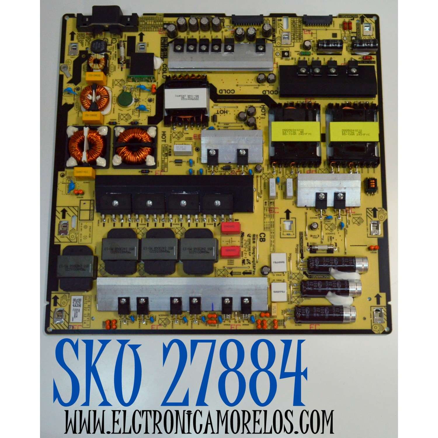 FUENTE DE PODER ORIGINAL PARA TV SAMSUNG / NUMERO DE PARTE BN44-01219A / L85S8NA_CDY / BN4401219A / PANEL CY-TD085FKAV2H / DISPLAY T850QVN04.4 / BN96-58274A / MODELO QN85Q80DDFXZA